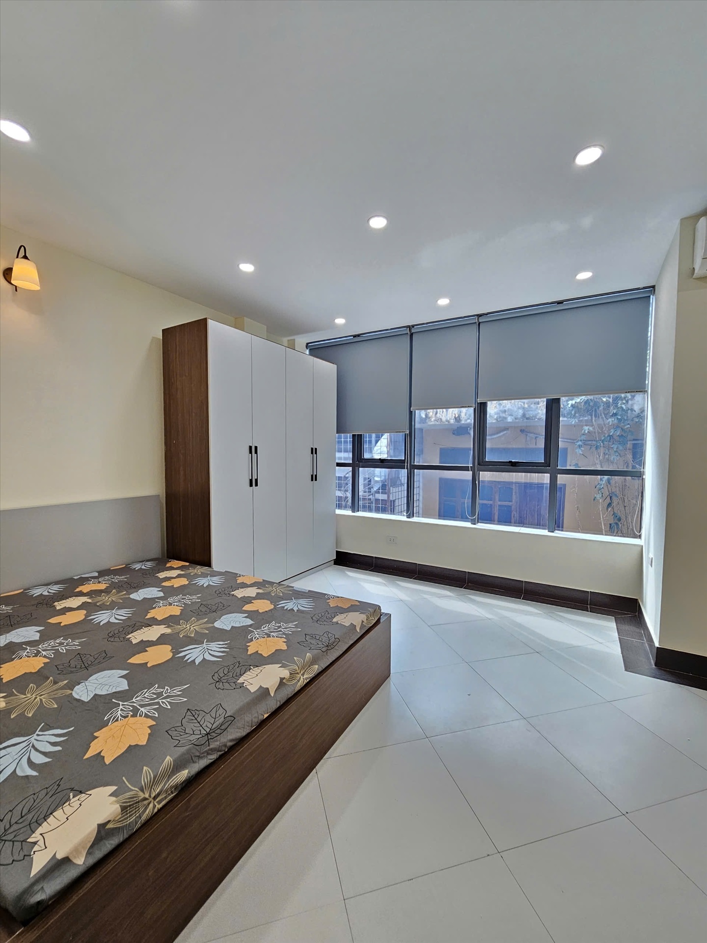 Phòng trọ Studio 20m2 tại TNR Home Hoàng Quốc Việt - Cầu Giấy - Phòng ngủ