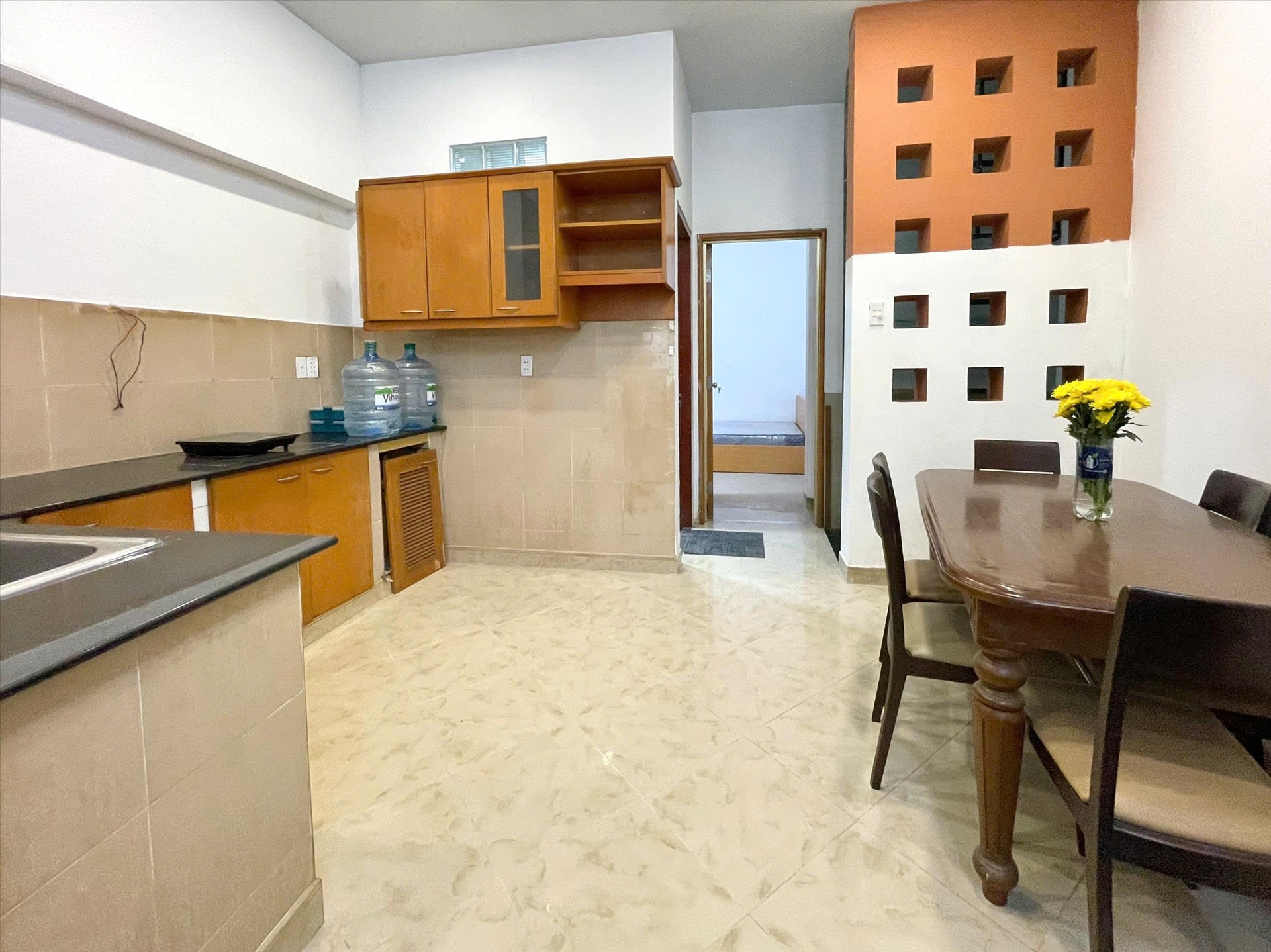 Phòng trọ 1 Phòng ngủ 30m2 tại Jinjoo Home Hoàng Hoa Thám - Bình Thạnh - Phòng bếp