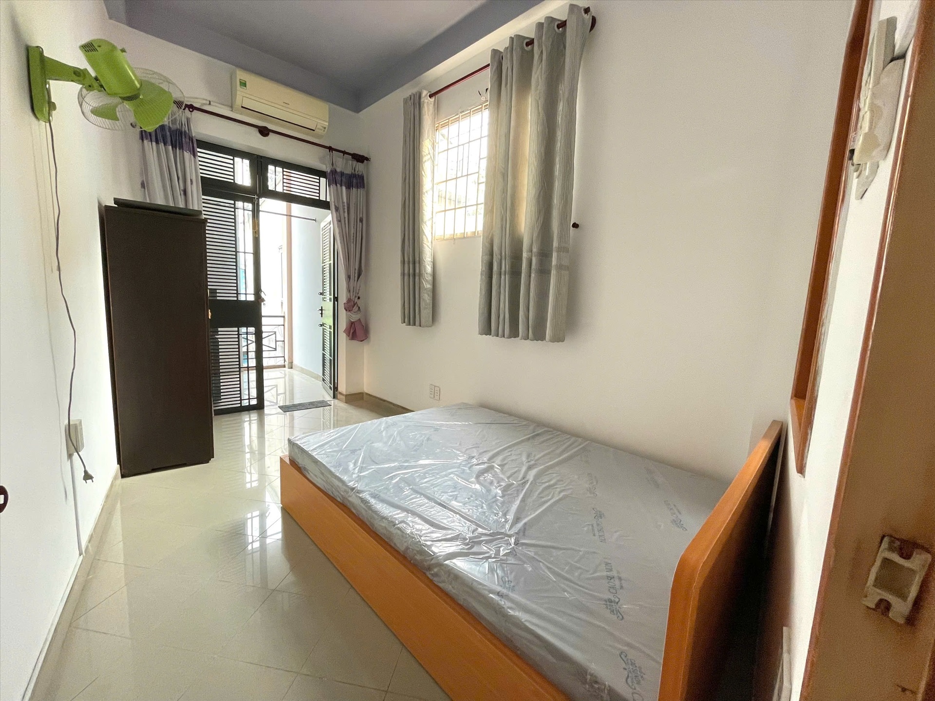 Phòng trọ 1 Phòng ngủ 25m2 tại Jinjoo Home Hoàng Hoa Thám - Bình Thạnh - Phòng ngủ