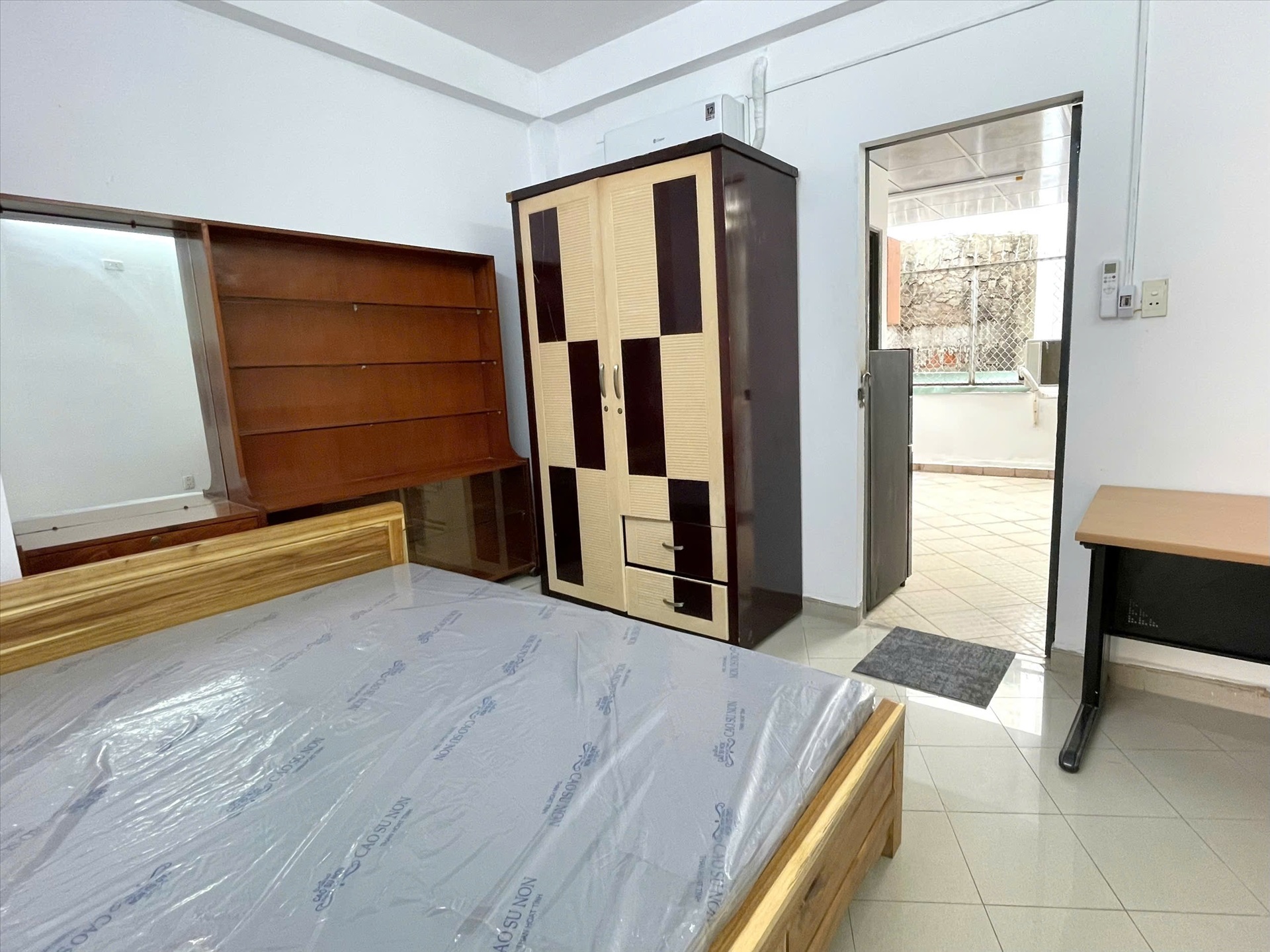 Phòng trọ 1 Phòng ngủ 30m2 tại Jinjoo Home Hoàng Hoa Thám - Bình Thạnh - Phòng ngủ