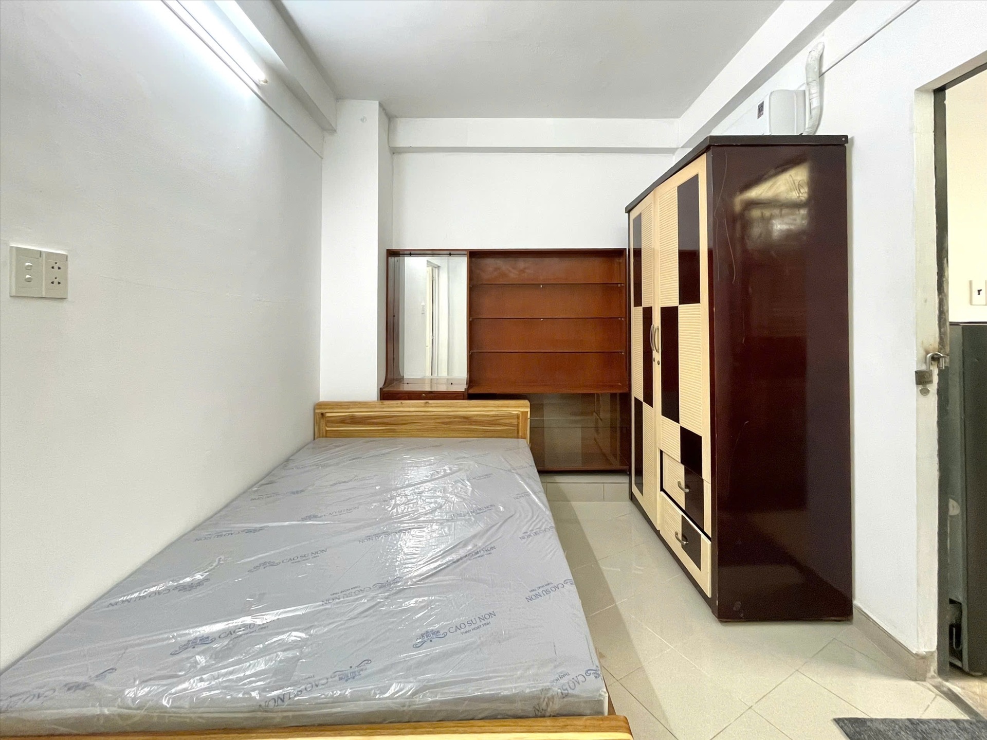 Phòng trọ 1 Phòng ngủ 30m2 tại Jinjoo Home Hoàng Hoa Thám - Bình Thạnh - Phòng ngủ