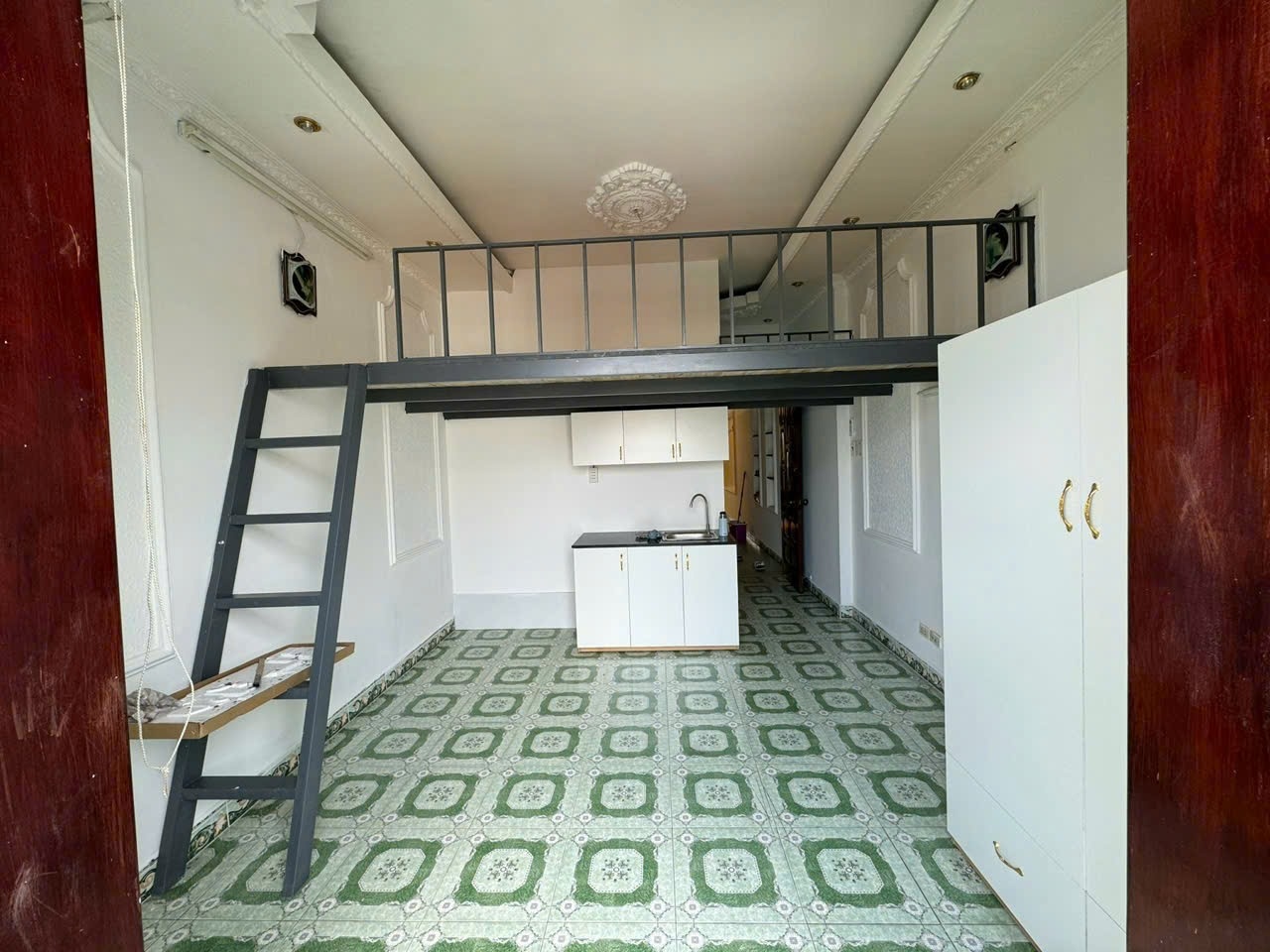 Phòng trọ Duplex 30m2 tại TM Home Nguyễn Hữu Cảnh - Bình Thạnh - Phòng bếp