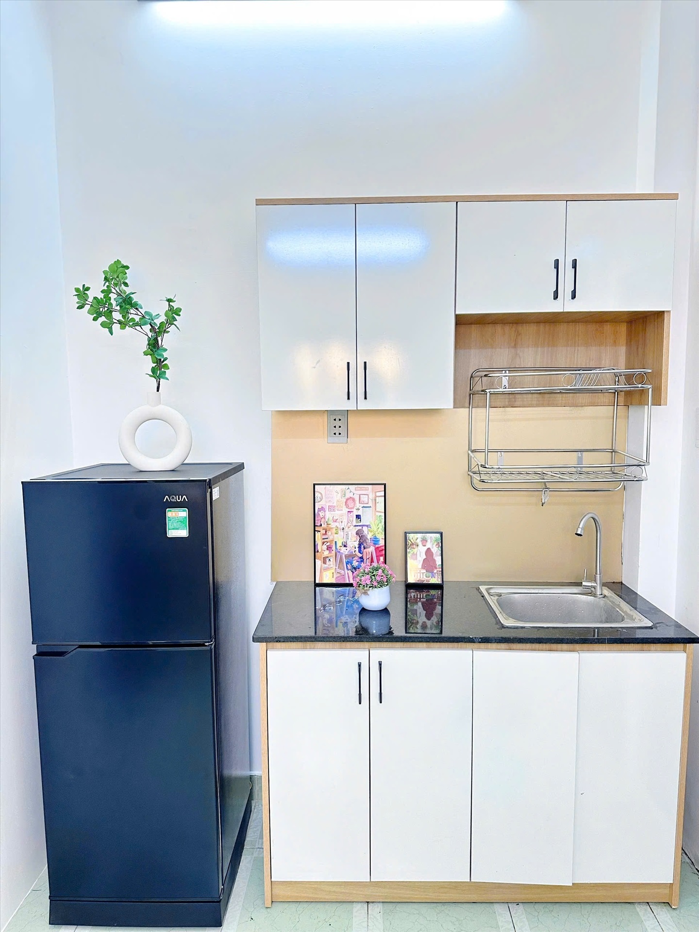 Phòng trọ 2 Phòng ngủ 50m2 tại Home 365 Bạch Đằng - Tân Bình - Phòng bếp