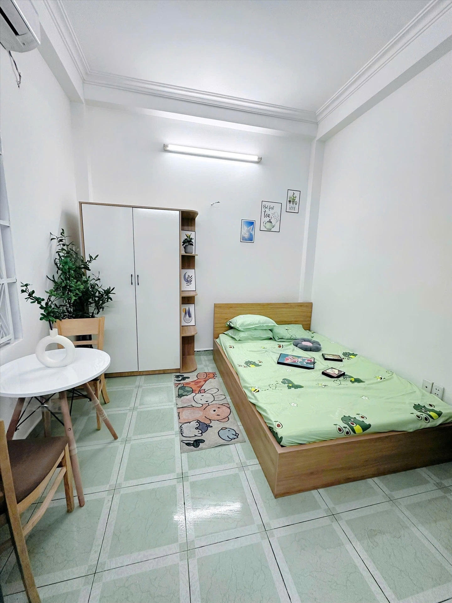 Phòng trọ Studio 25m2 tại Home 365 Bạch Đằng - Tân Bình - Phòng ngủ