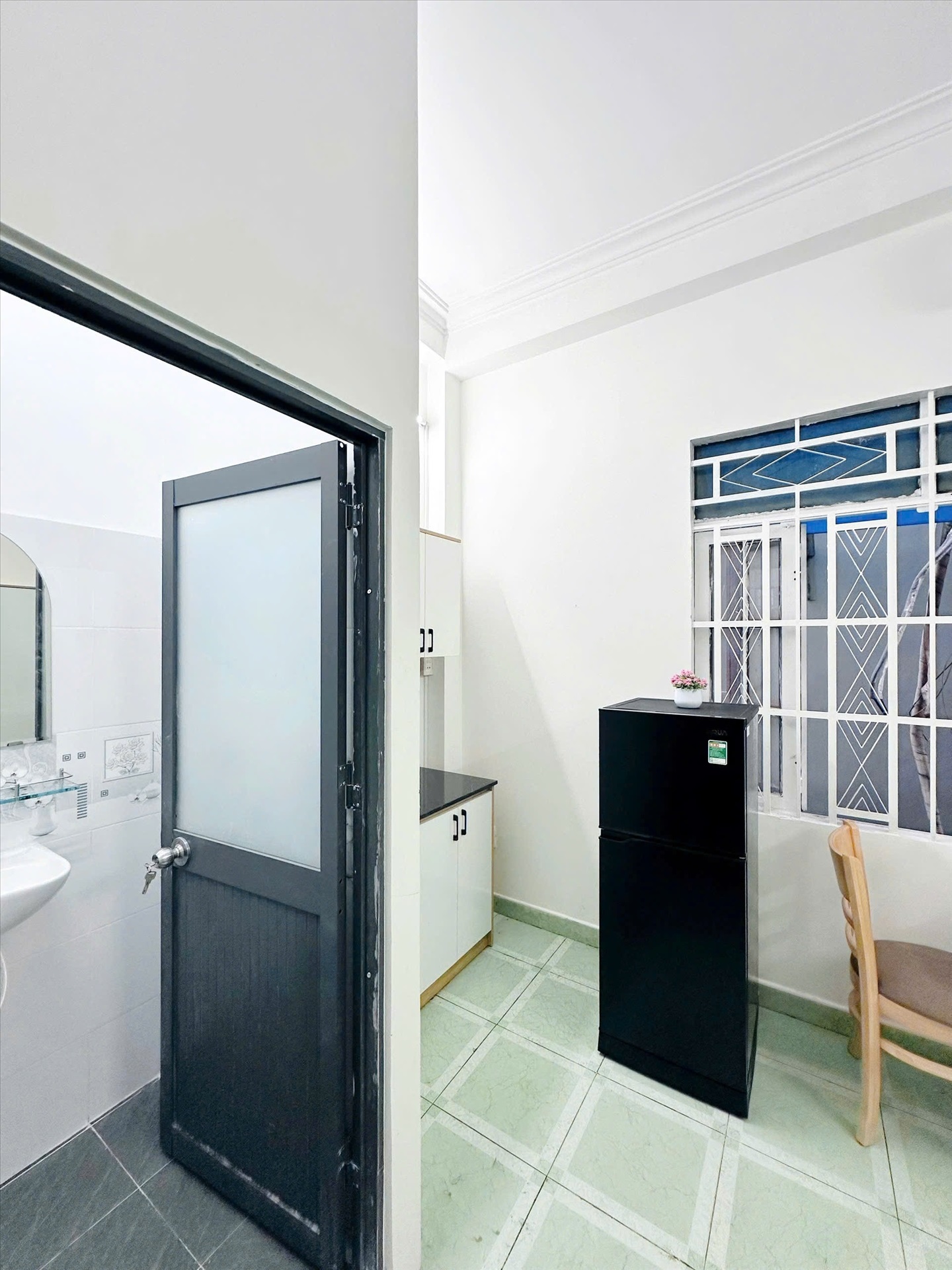 Phòng trọ Studio 25m2 tại Home 365 Bạch Đằng - Tân Bình - Phòng bếp