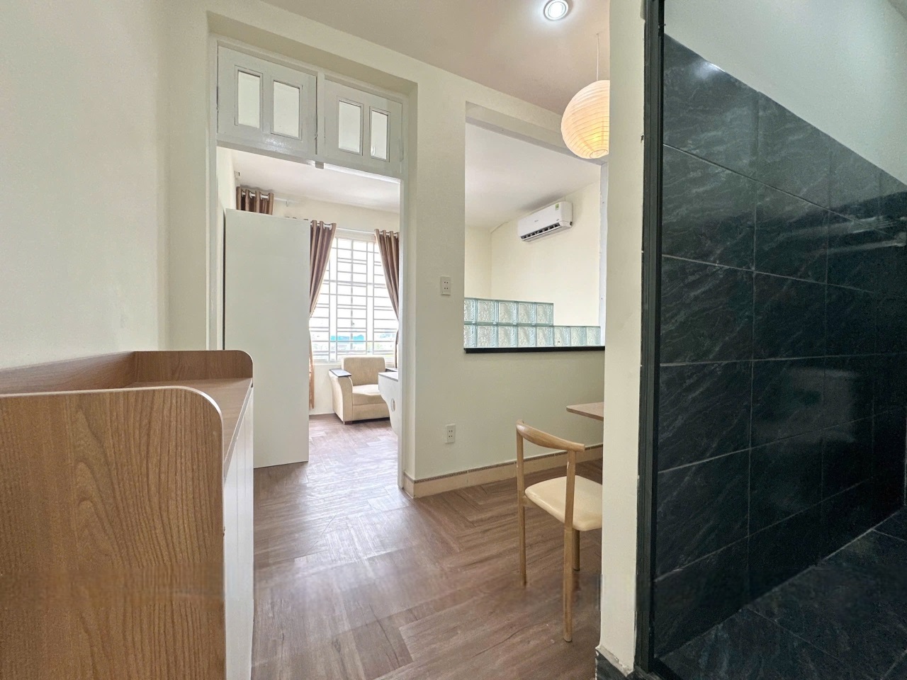 Phòng trọ 1 Phòng ngủ 35m2 tại Jinjoo Home 1 Cách Mạng Tháng Tám - Quận 3 - Phòng bếp