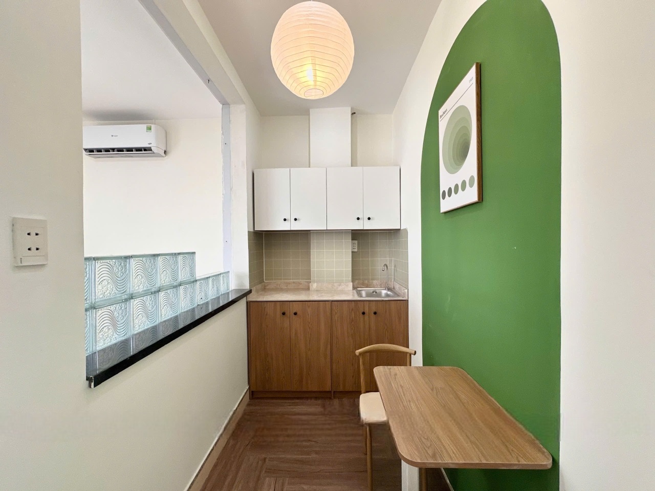 Phòng trọ 1 Phòng ngủ 35m2 tại Jinjoo Home 1 Cách Mạng Tháng Tám - Quận 3 - Phòng bếp