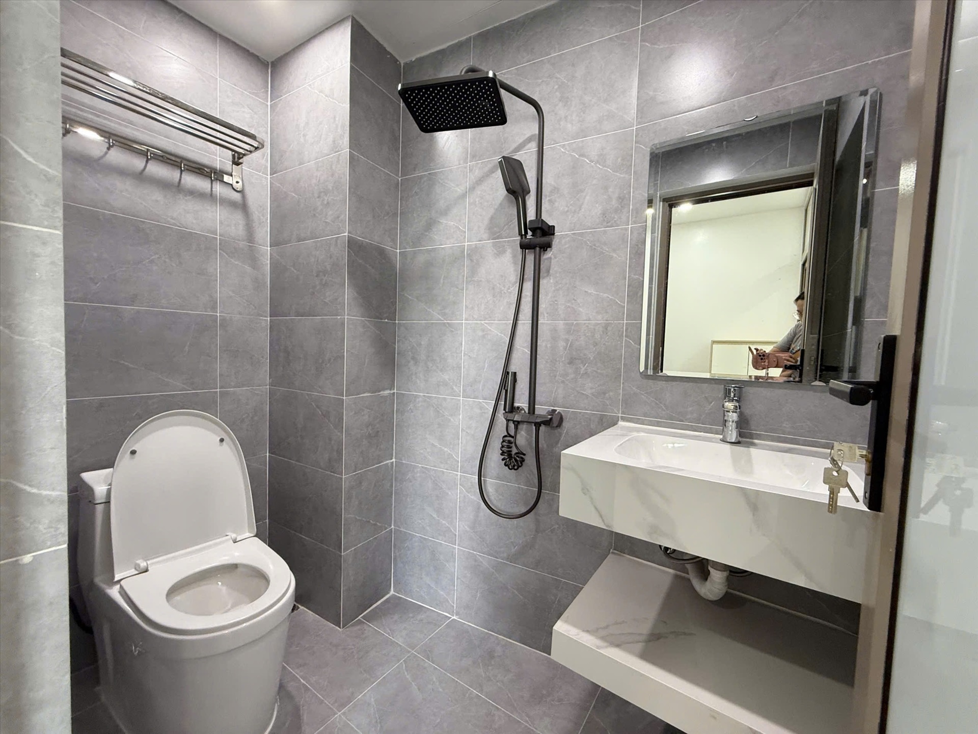 Phòng trọ 1 Phòng ngủ 30m2 tại TNR Home Cầu Giấy - Cầu Giấy - Phòng tắm