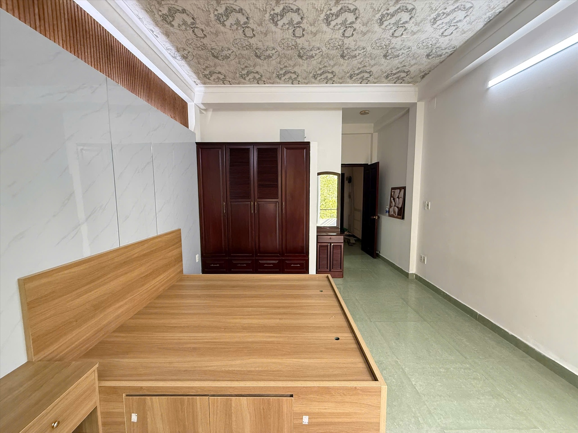 Phòng trọ Studio 35m2 tại AN House Đặng Thuỳ Trâm - Bình Thạnh - Phòng ngủ