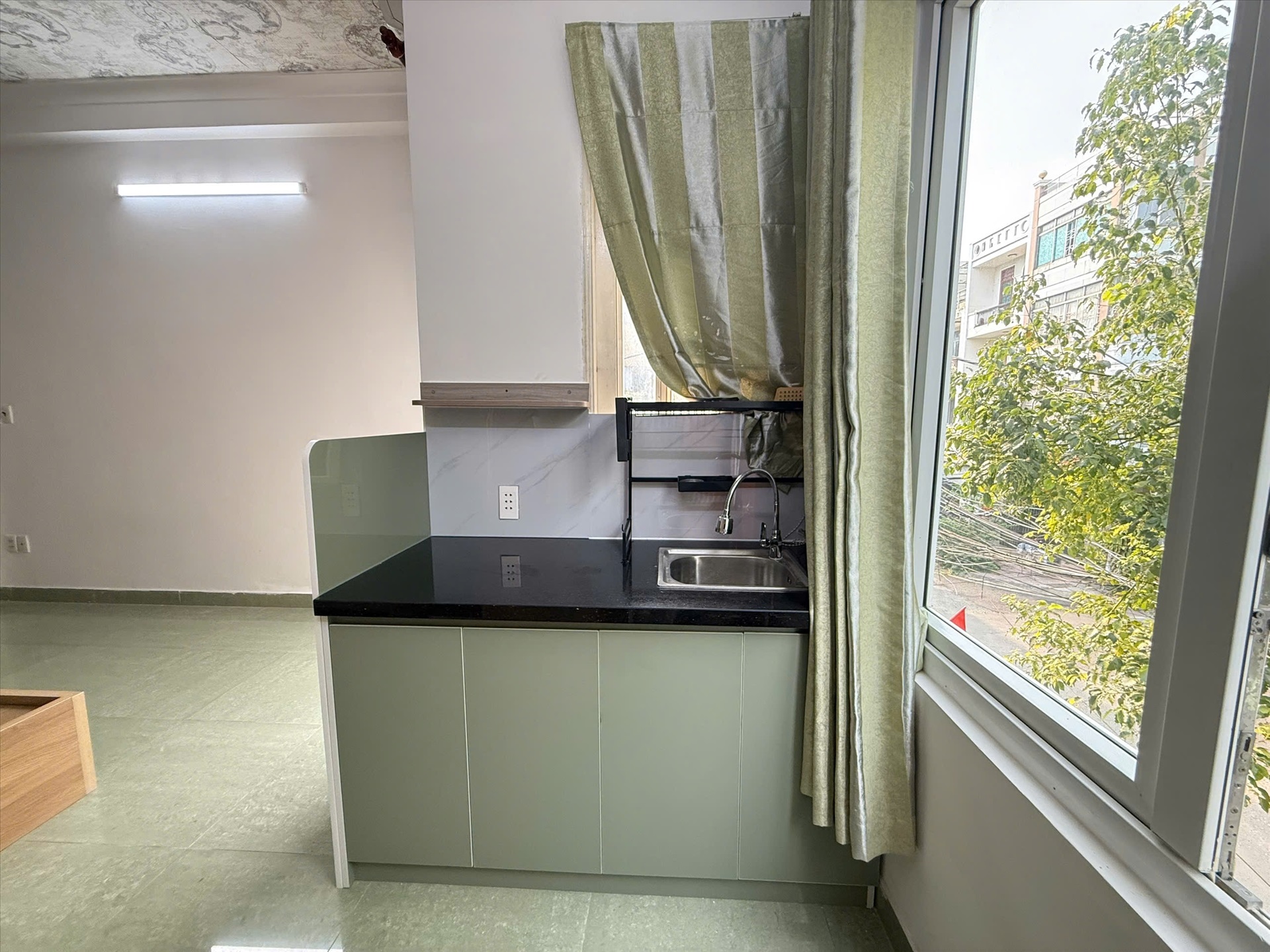 Phòng trọ Studio 35m2 tại AN House Đặng Thuỳ Trâm - Bình Thạnh - Phòng bếp