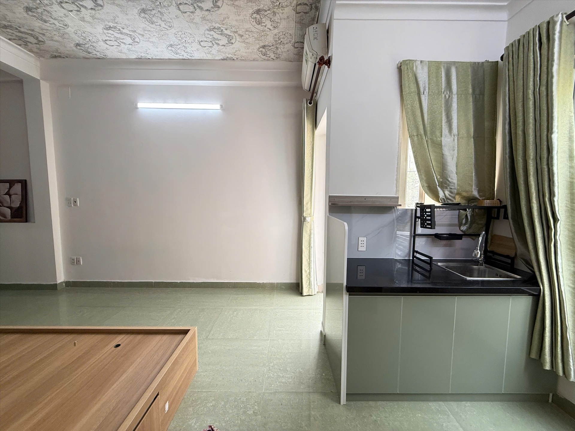 Phòng trọ Studio 35m2 tại AN House Đặng Thuỳ Trâm - Bình Thạnh - Phòng bếp