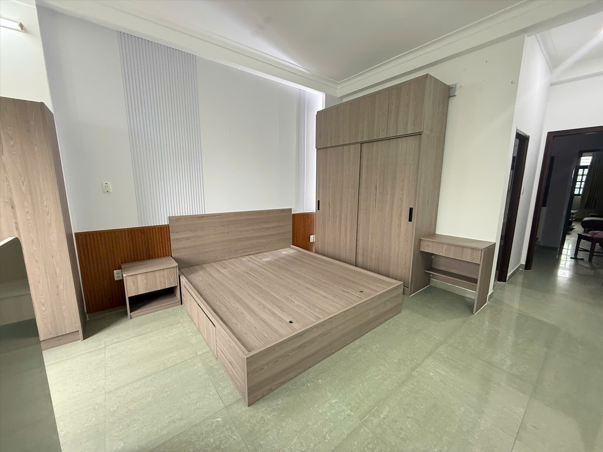 Phòng trọ Studio 35m2 tại AN House Đặng Thuỳ Trâm - Bình Thạnh - Phòng ngủ