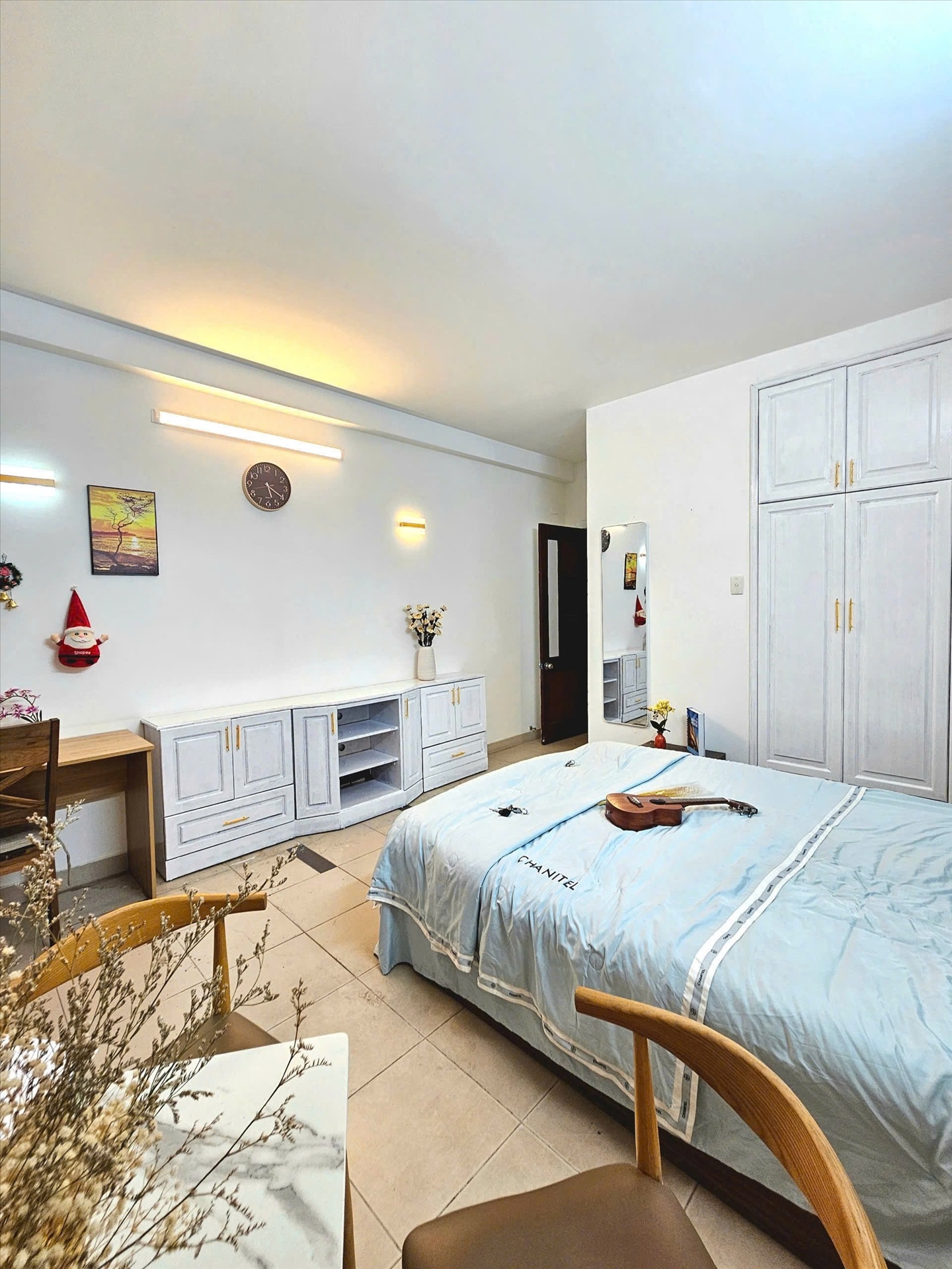 Phòng trọ Studio 35m2 tại DV Home Nơ Trang Long - Bình Thạnh  - Phòng ngủ