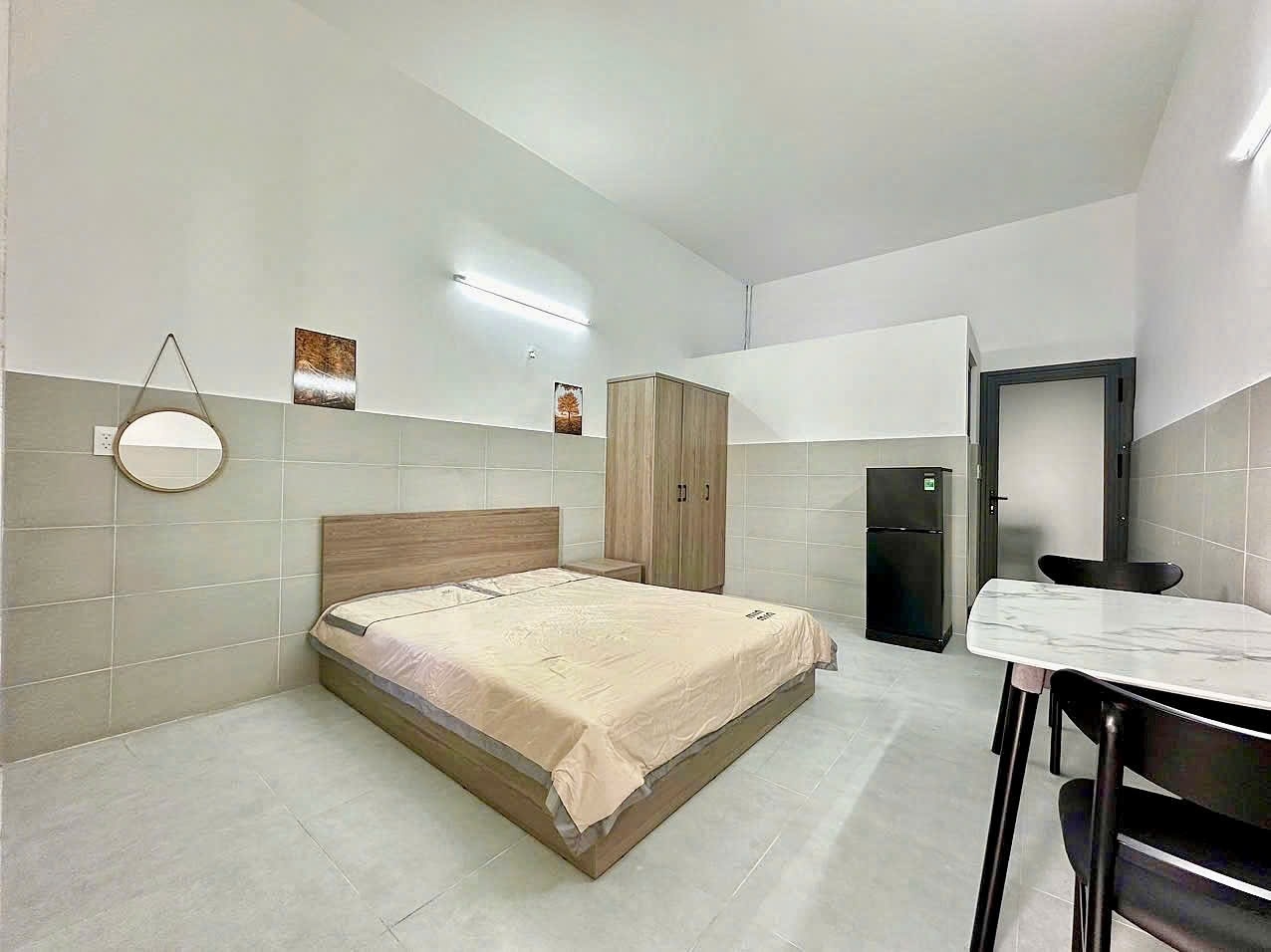 Phòng trọ 1 Phòng ngủ 35m2 tại Jinjoo Home Trường Sa - Bình Thạnh - Phòng ngủ