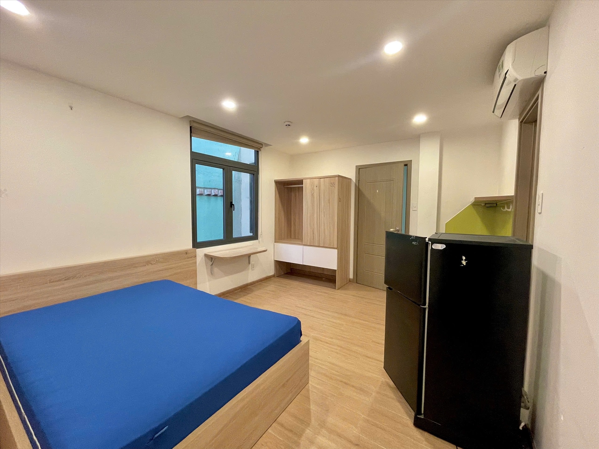 Phòng trọ Studio 25m2 tại HV Home Cù Lao - Phú Nhuận - Phòng ngủ