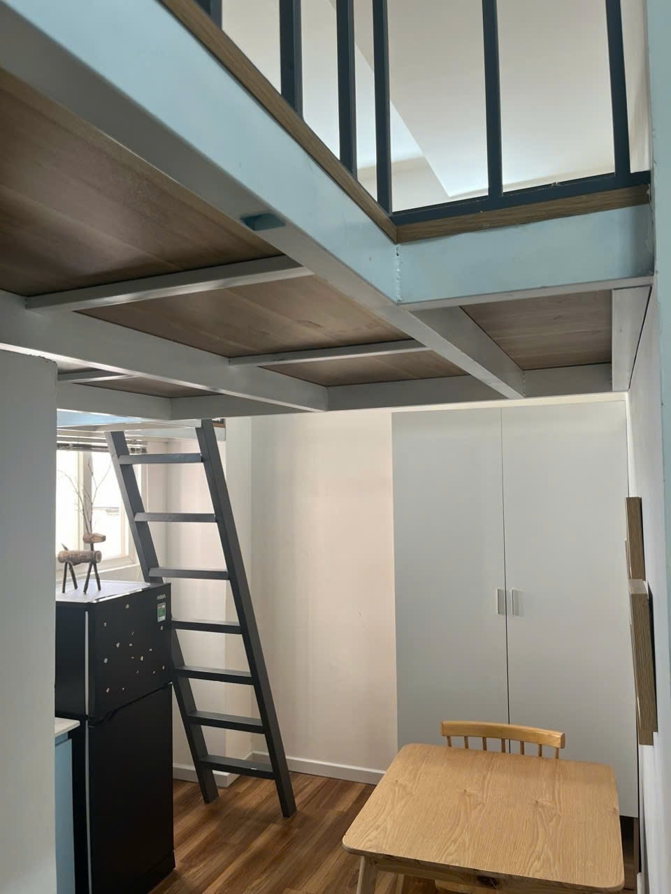 Phòng trọ Duplex 15m2 tại NS Home Điện Biên Phủ - Bình Thạnh - Phòng khách