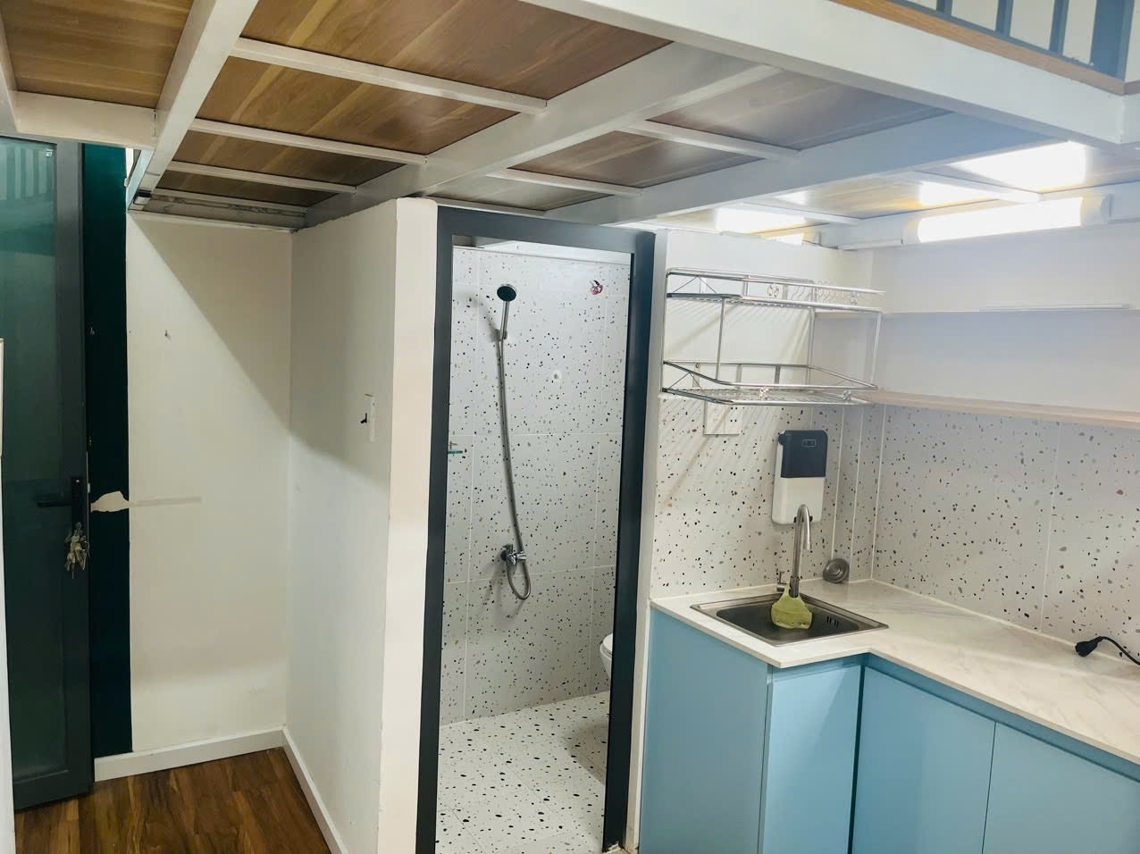 Phòng trọ Duplex 15m2 tại NS Home Điện Biên Phủ - Bình Thạnh - Phòng bếp