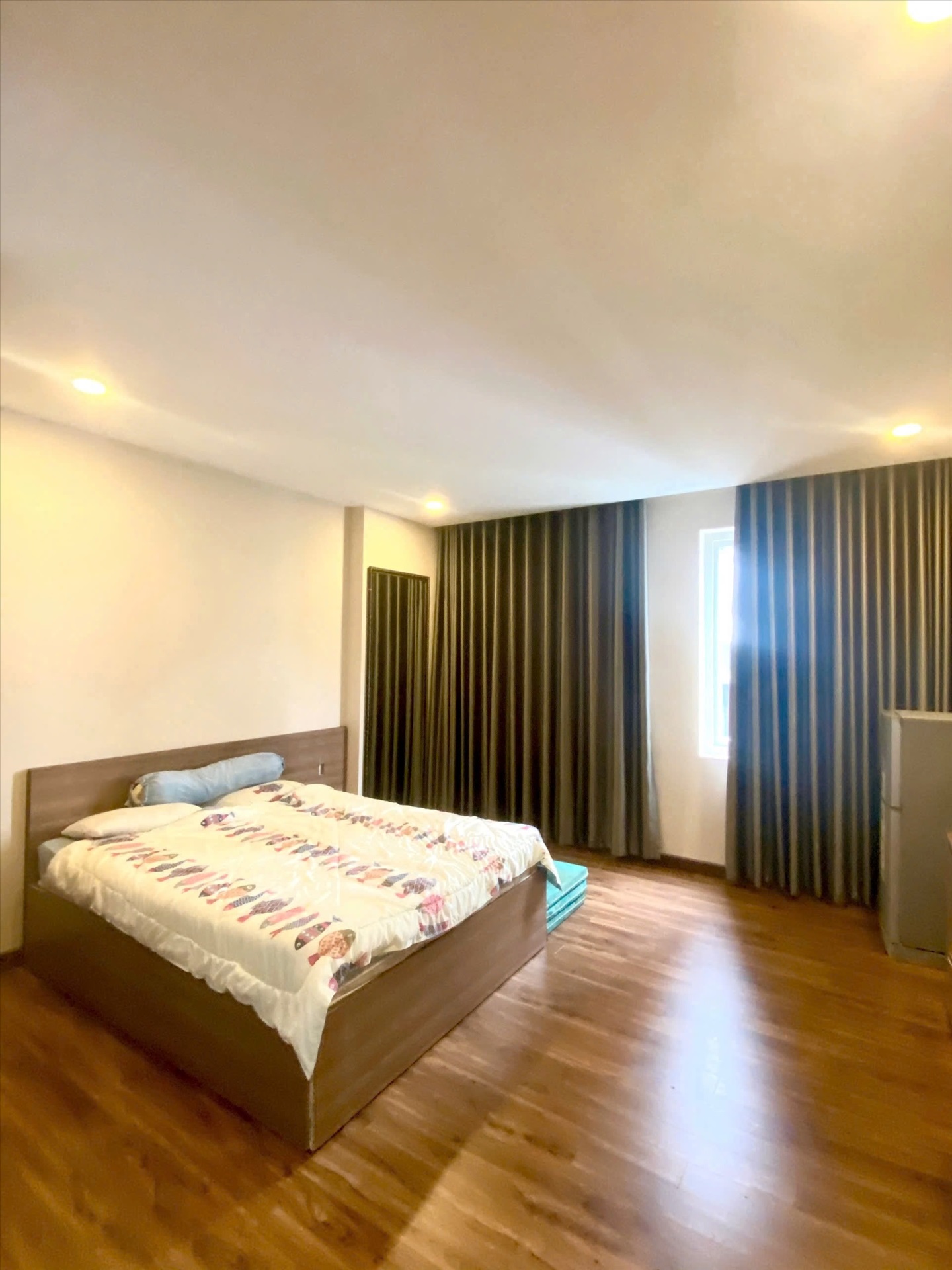 Phòng trọ Studio 25m2 tại Jinjoo Home Núi Thành - Tân Bình - Phòng ngủ