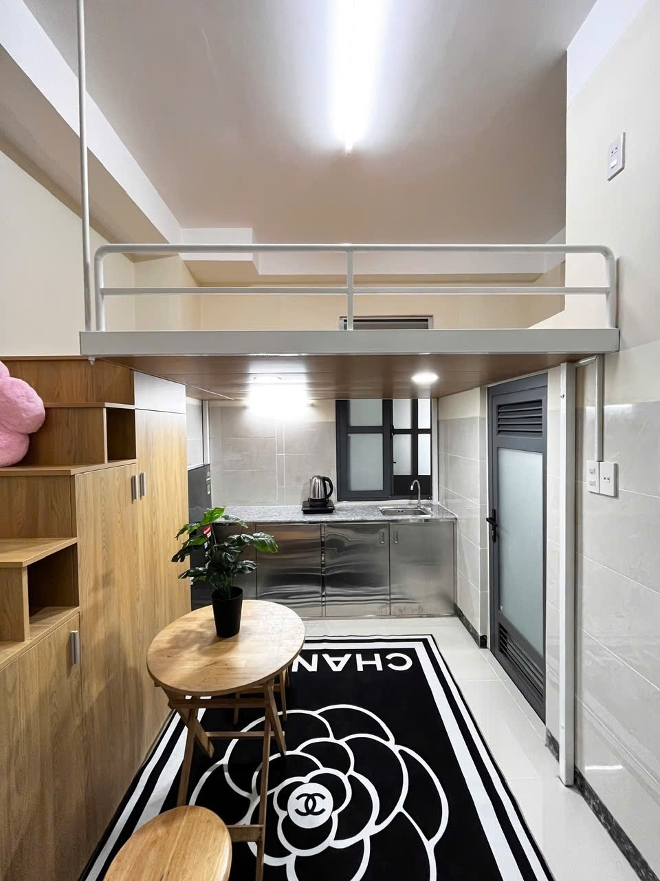 Phòng trọ Duplex 25m2 tại QA Room Bùi Đình Tuý - Bình Thạnh  - Phòng ngủ