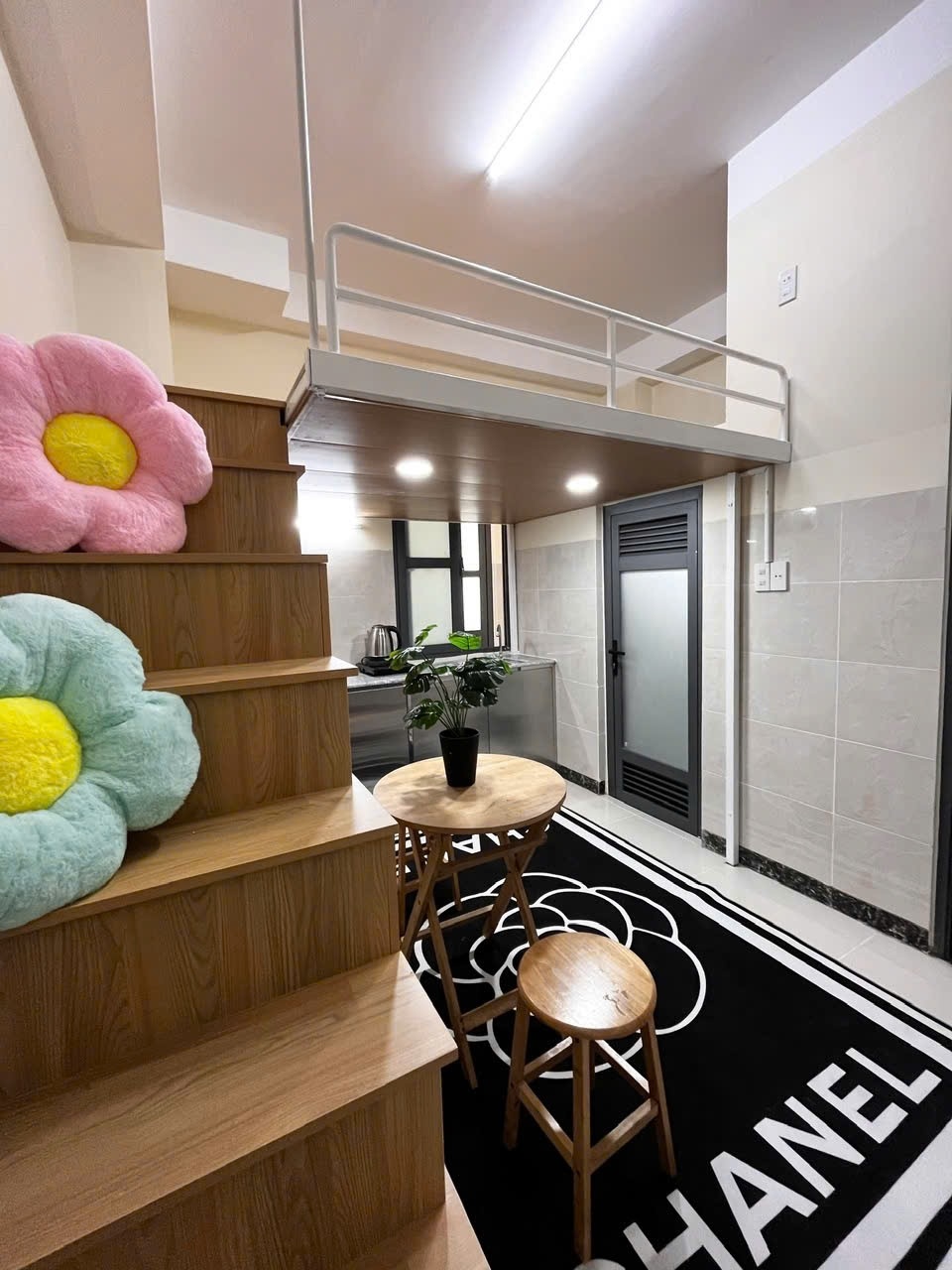 Phòng trọ Duplex 25m2 tại QA Room Bùi Đình Tuý - Bình Thạnh  - Phòng ngủ