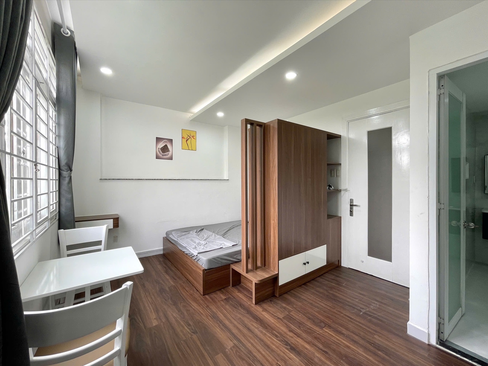 Phòng trọ Studio 30m2 tại DQ Home Trường Sa - Phú Nhuận  - Phòng ngủ