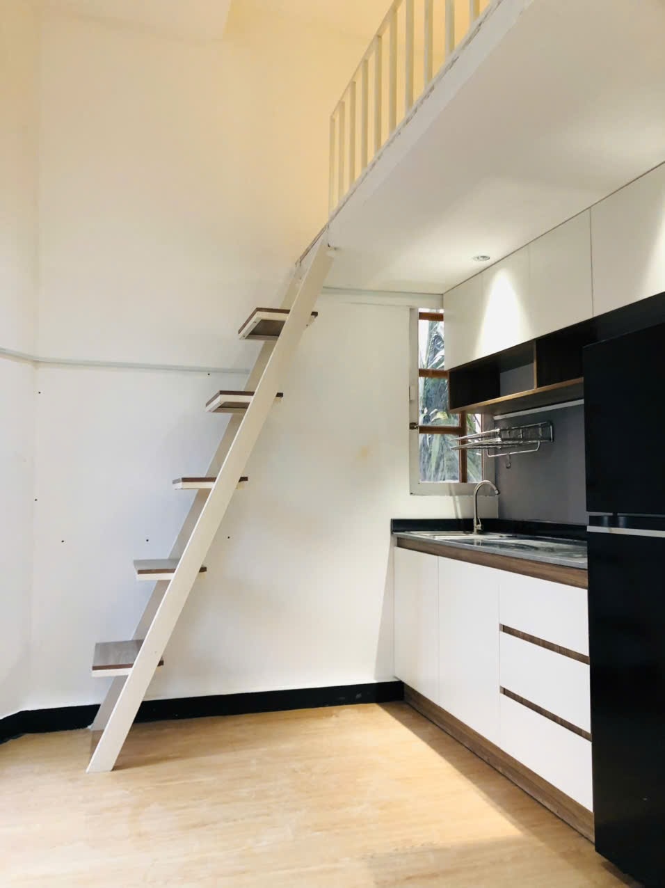 Phòng trọ Duplex 25m2 tại Jinjoo Home Đặng Thuỳ Trâm - Bình Thạnh - Phòng ngủ