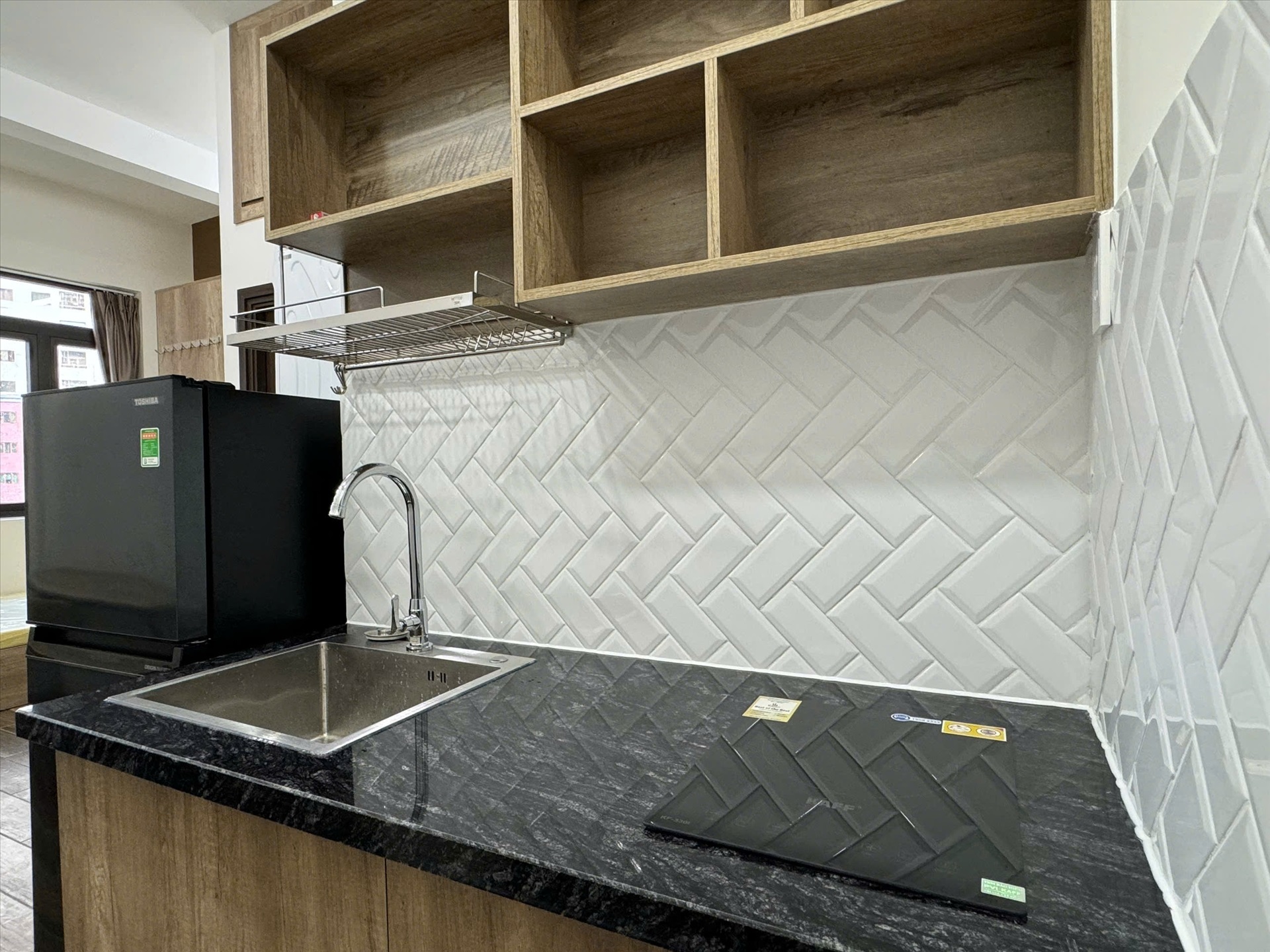 Phòng trọ Studio 30m2 tại CA Home Xô Viết Nghệ Tĩnh - Bình Thạnh - Phòng bếp