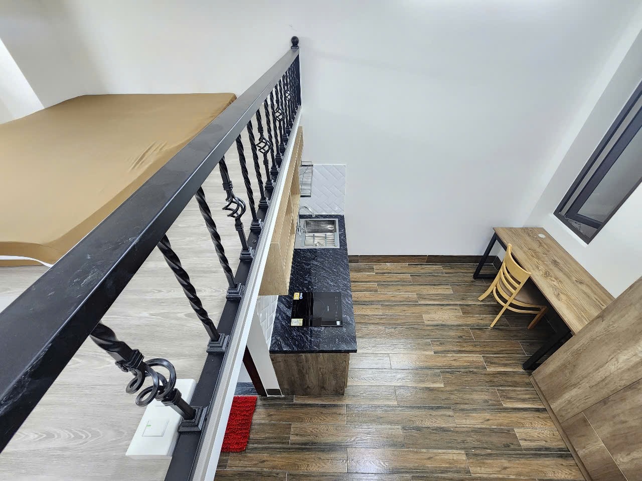 Phòng trọ Duplex 25m2 tại CA Home Xô Viết Nghệ Tĩnh - Bình Thạnh - Phòng khách