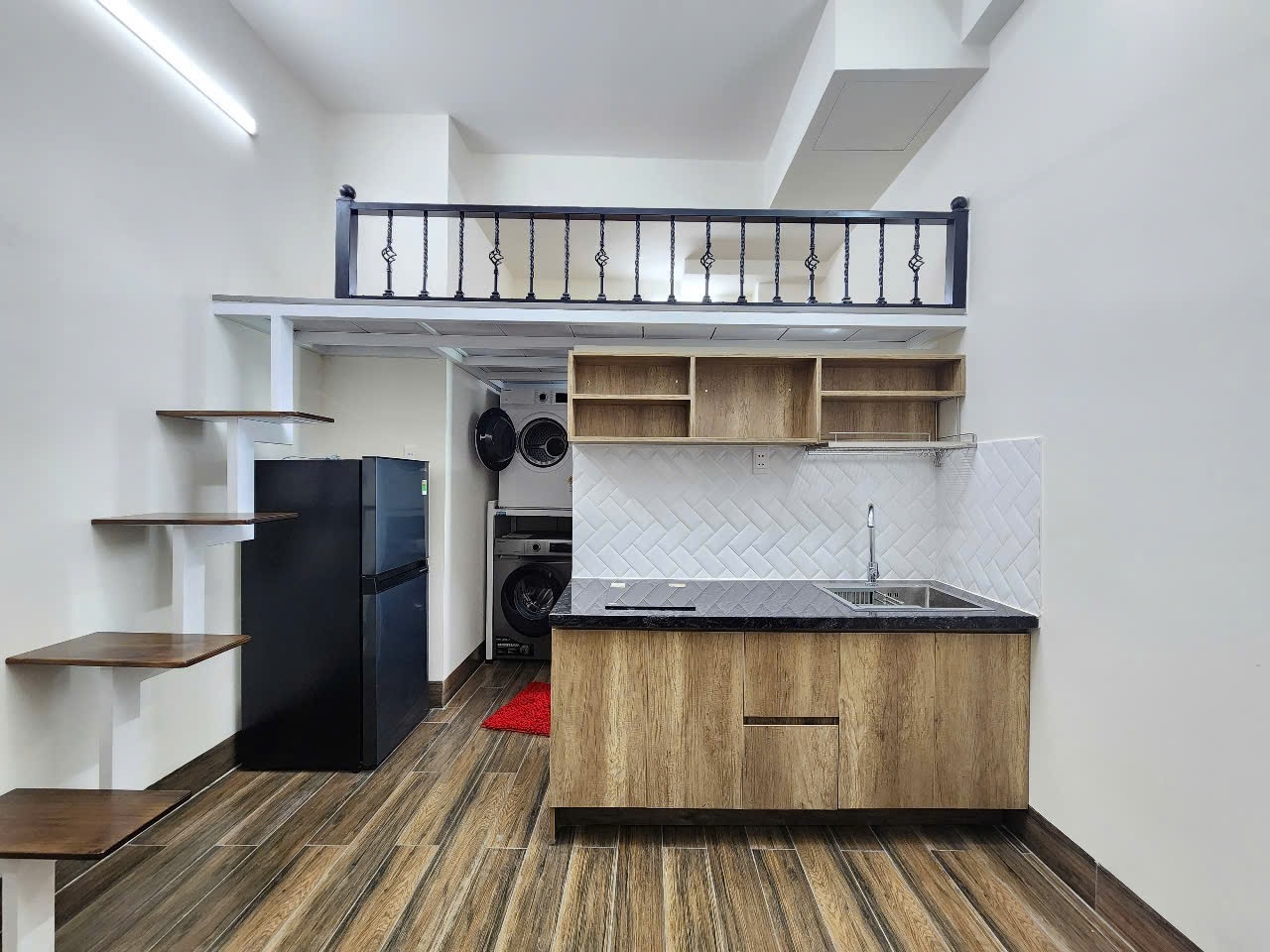 Phòng trọ Duplex 25m2 tại CA Home Xô Viết Nghệ Tĩnh - Bình Thạnh - Phòng khách