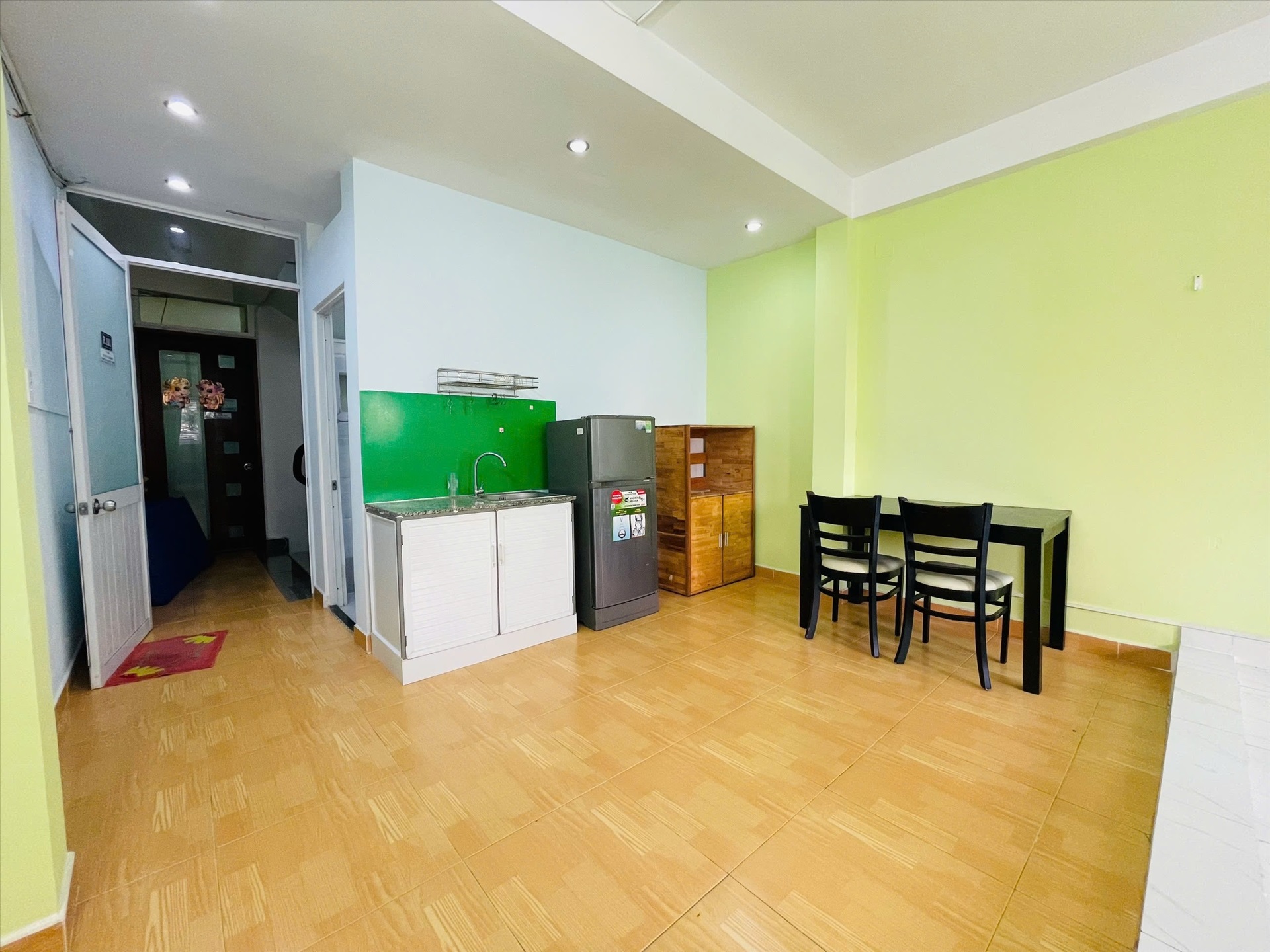 Phòng trọ Studio 30m2 tại Jinjoo Home Út Tịch - Tân Bình - Góc làm việc