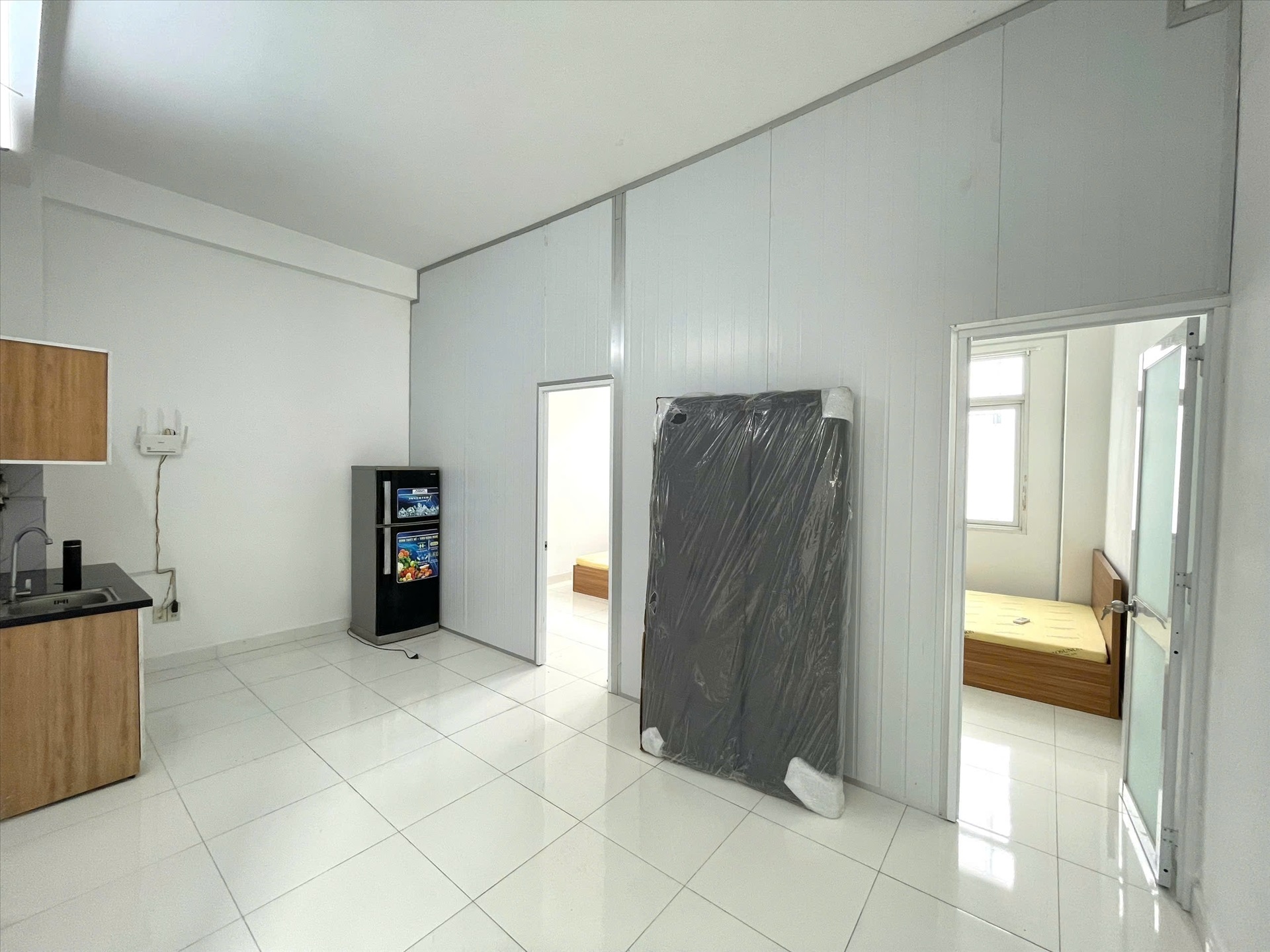 Phòng trọ 2 Phòng ngủ 50m2 tại Jinjoo Home Âu Cơ 2 - Tân Bình - Phòng khách