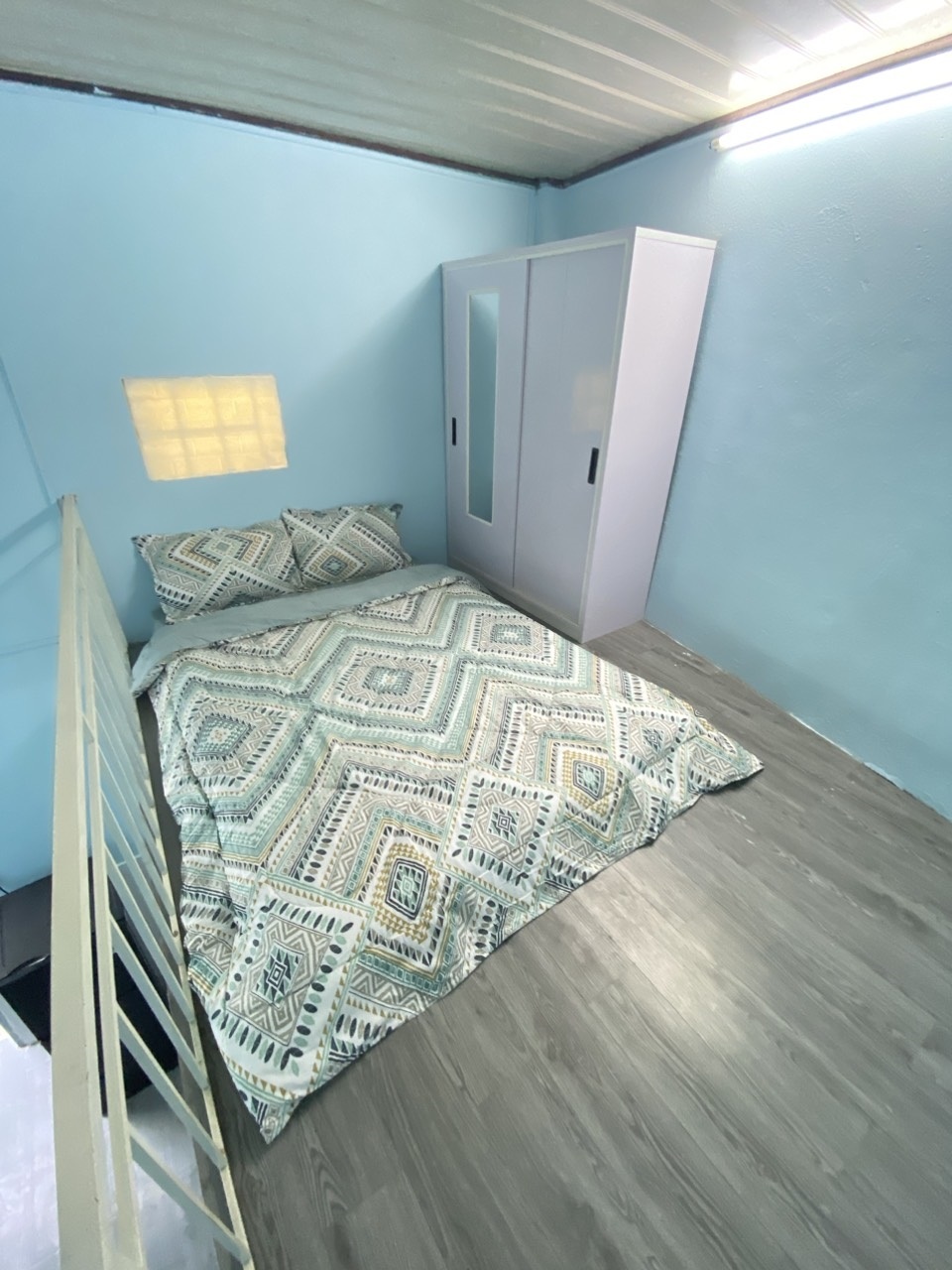 Phòng trọ Duplex 25m2 tại GOPA Home Nguyễn Hữu Cảnh - Bình Thạnh  - Phòng ngủ