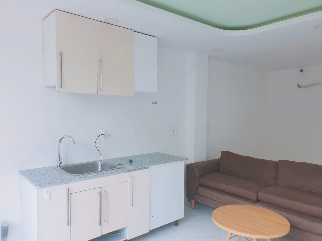 Phòng trọ Studio 32m2 tại H2 Home Lê Quang Định - Bình Thạnh  - Phòng bếp