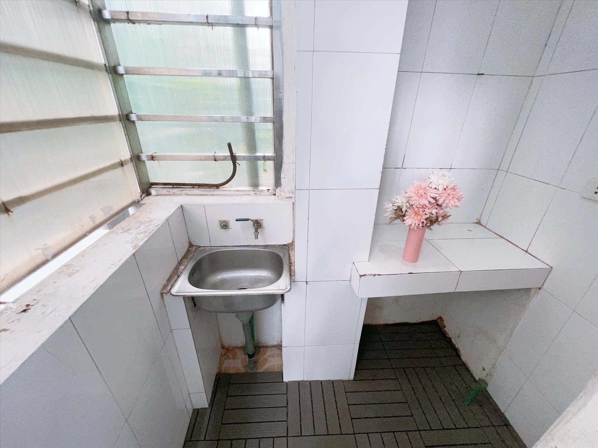 Phòng trọ Studio 25m2 tại HappyHomes Trần Thái Tông - Cầu Giấy - Phòng bếp