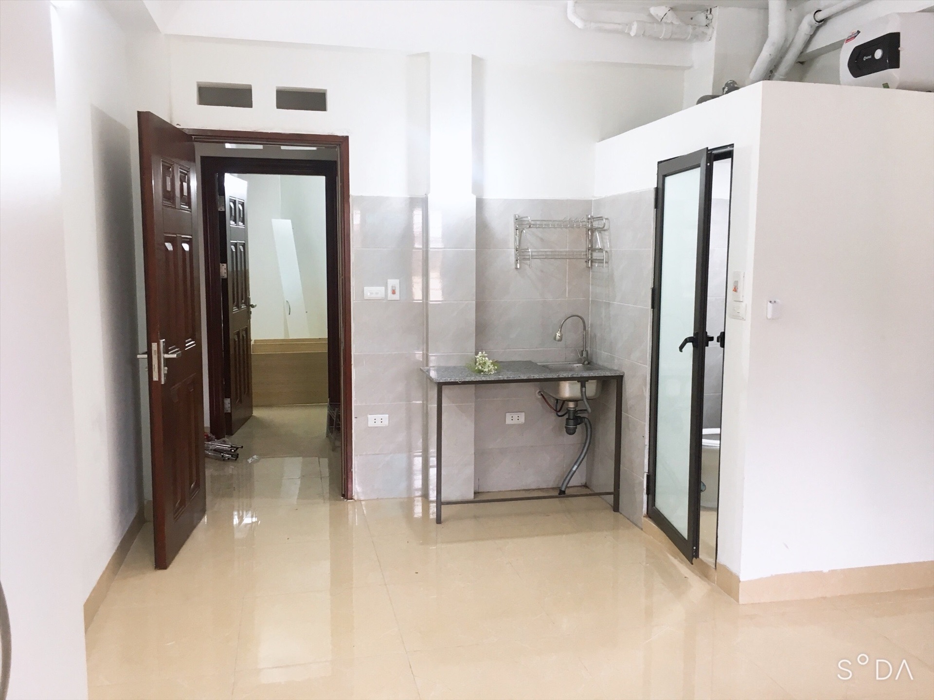 Phòng trọ 1 Phòng ngủ 20m2 tại Happy Homes Trần Cung - Bắc Từ Liêm - Phòng bếp