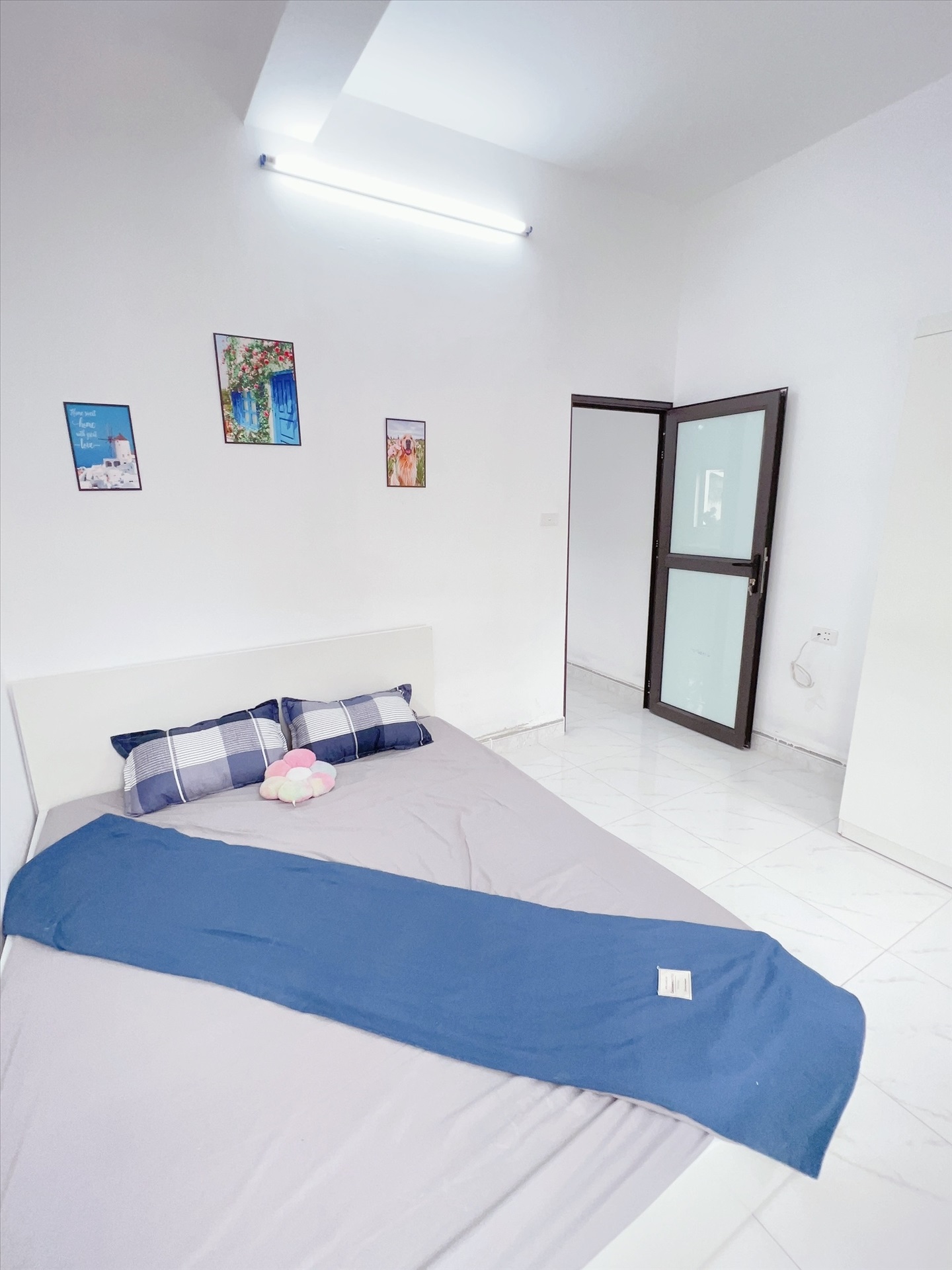 Phòng trọ Studio 25m2 tại Happyhomes Hồ Tùng Mậu - Cầu Giấy - Phòng ngủ