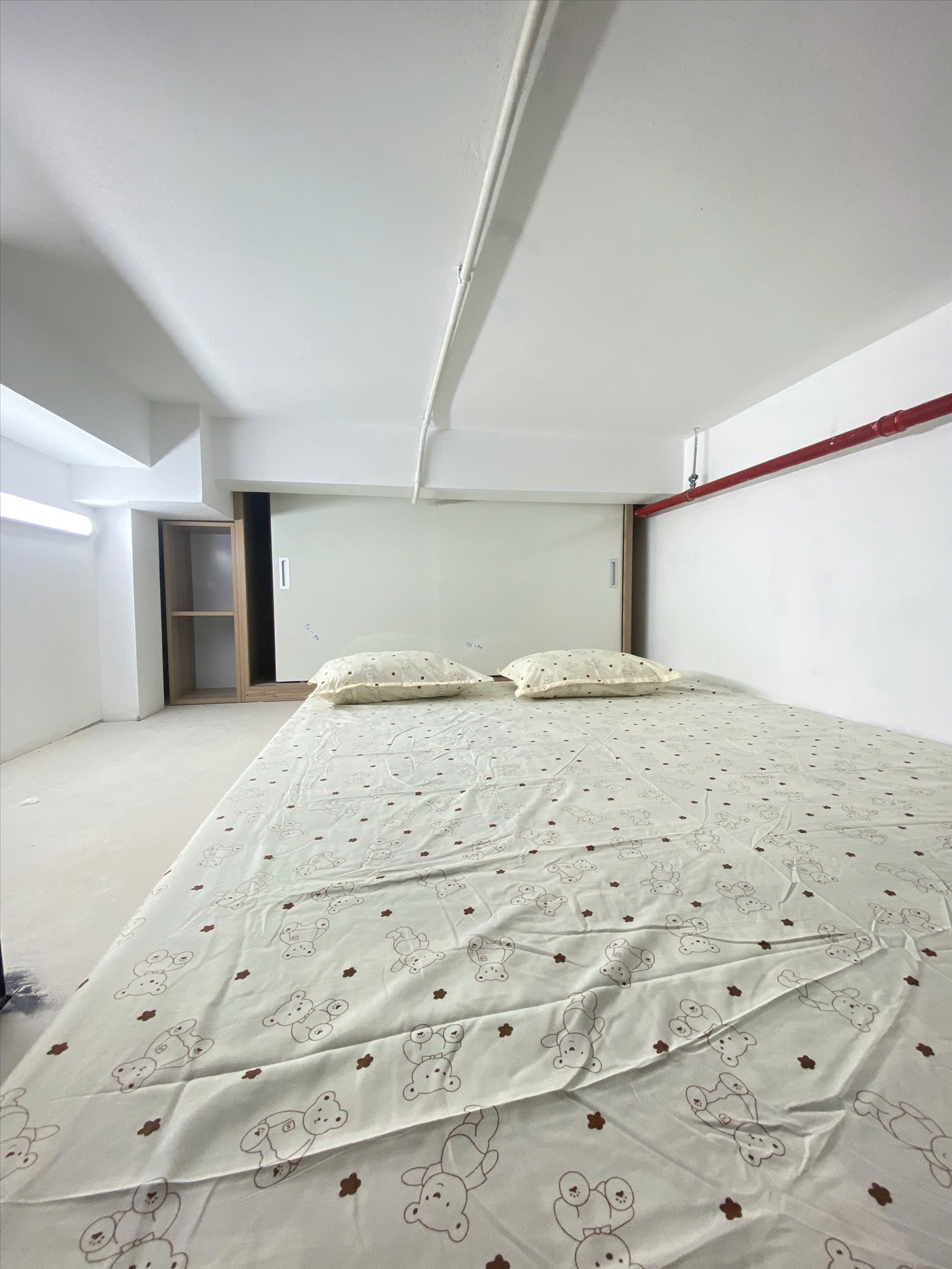 Phòng trọ Duplex 25m2 tại CTC Home Khương Đình - Thanh Xuân - Phòng ngủ