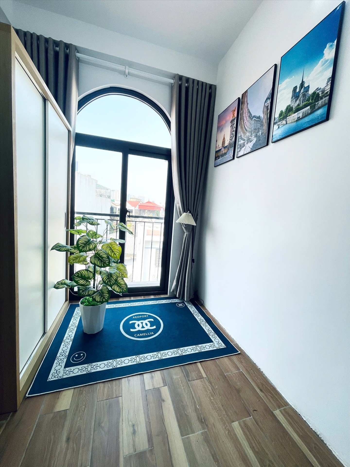 Phòng trọ Duplex 20m2 tại CTC Home Yên Hòa - Cầu Giấy - Phòng khách