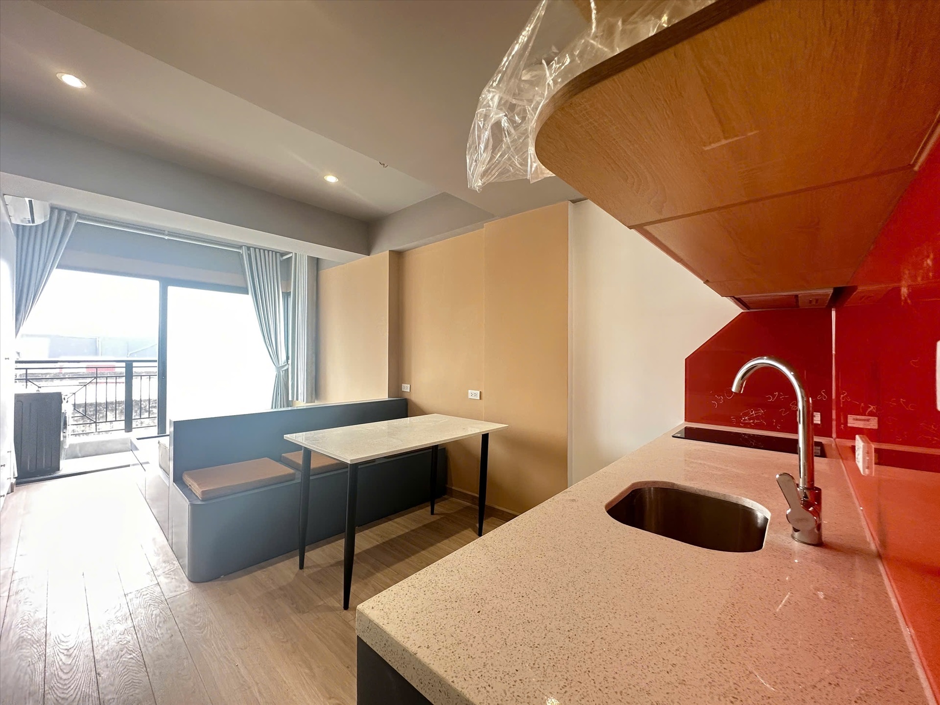 Phòng trọ Studio 25m2 tại CTC Home Tây Sơn - Đống Đa - Phòng ngủ