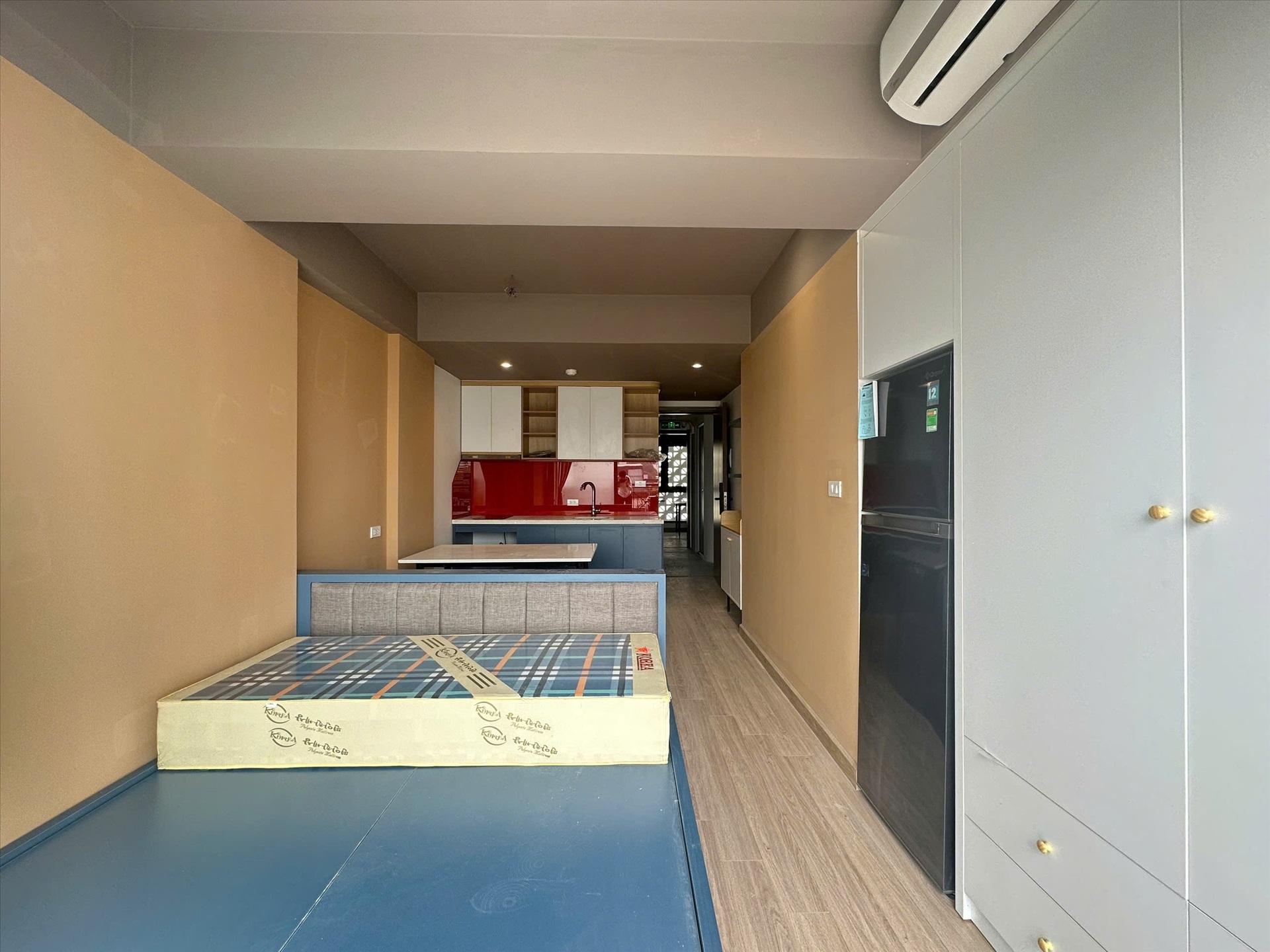 Phòng trọ Studio 25m2 tại CTC Home Tây Sơn - Đống Đa - Phòng ngủ