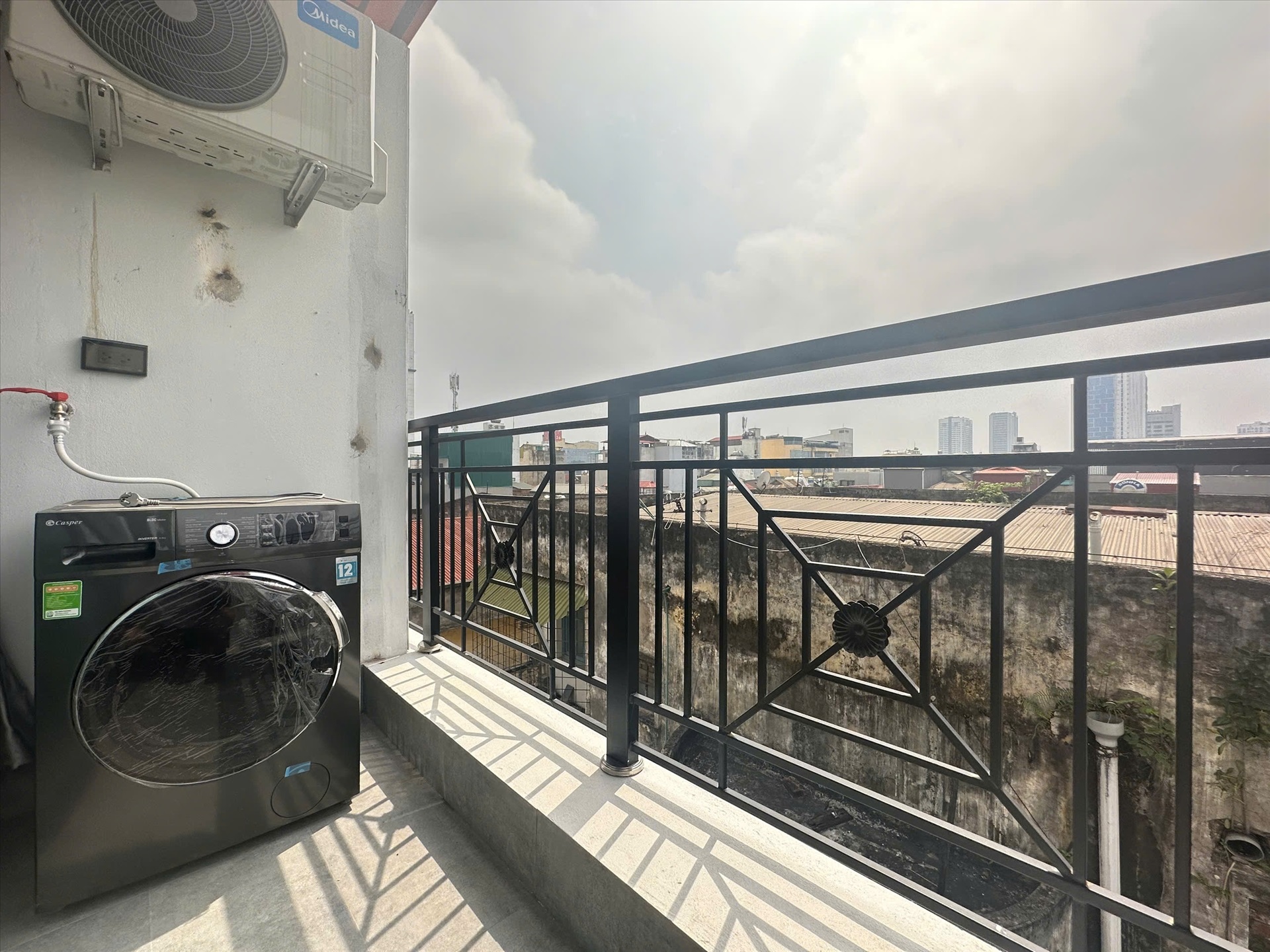 Phòng trọ Studio 25m2 tại CTC Home Tây Sơn - Đống Đa - Ban công