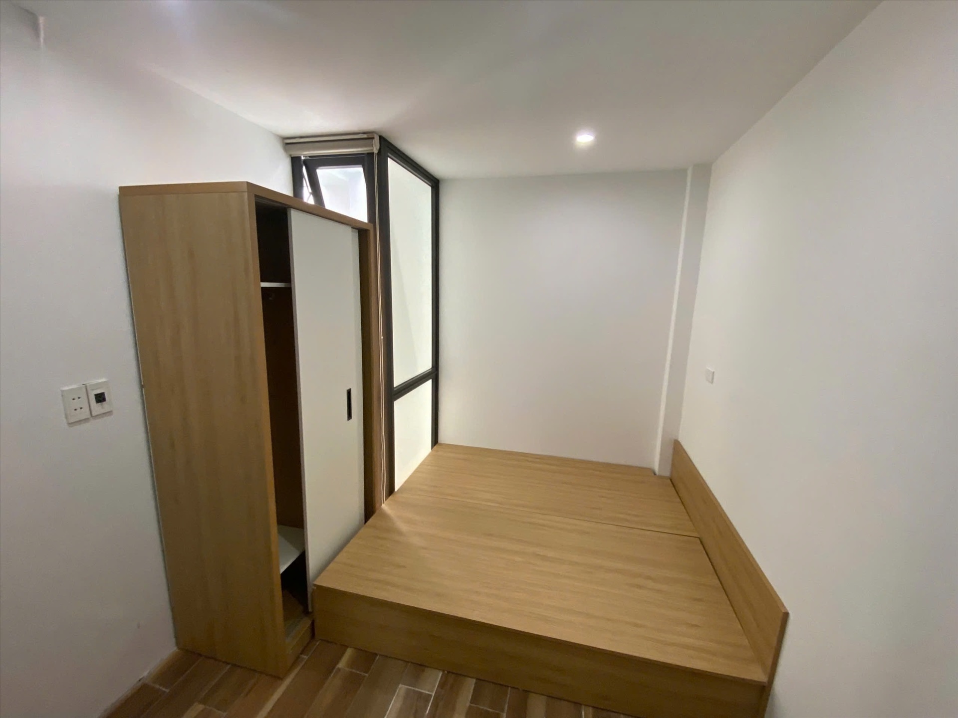 Phòng trọ Studio 20m2 tại CTC Home Yên Hòa - Cầu Giấy - Phòng ngủ