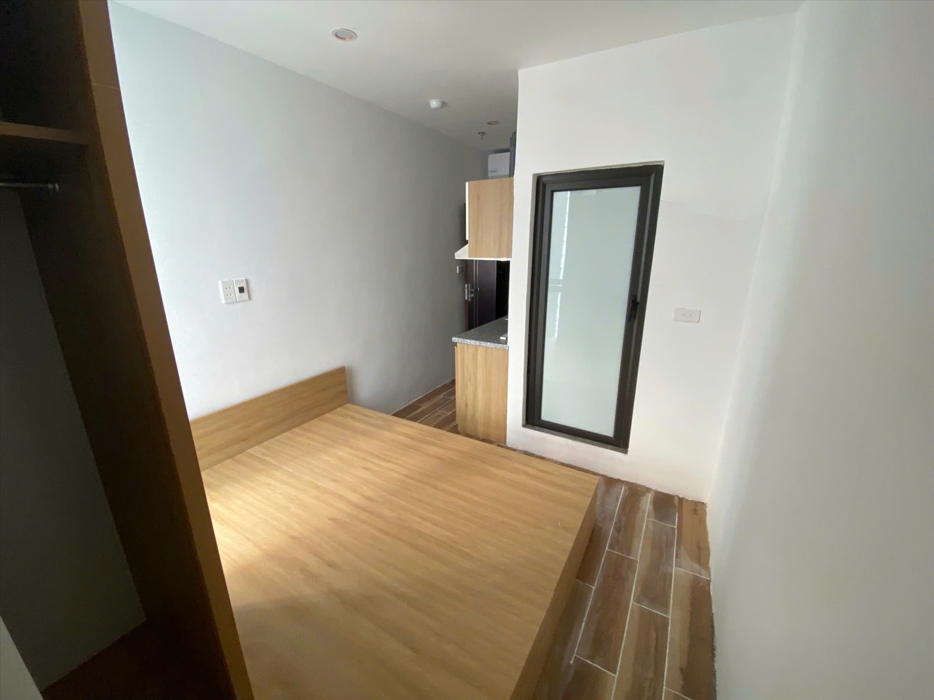 Phòng trọ Studio 20m2 tại CTC Home Yên Hòa - Cầu Giấy - Phòng ngủ