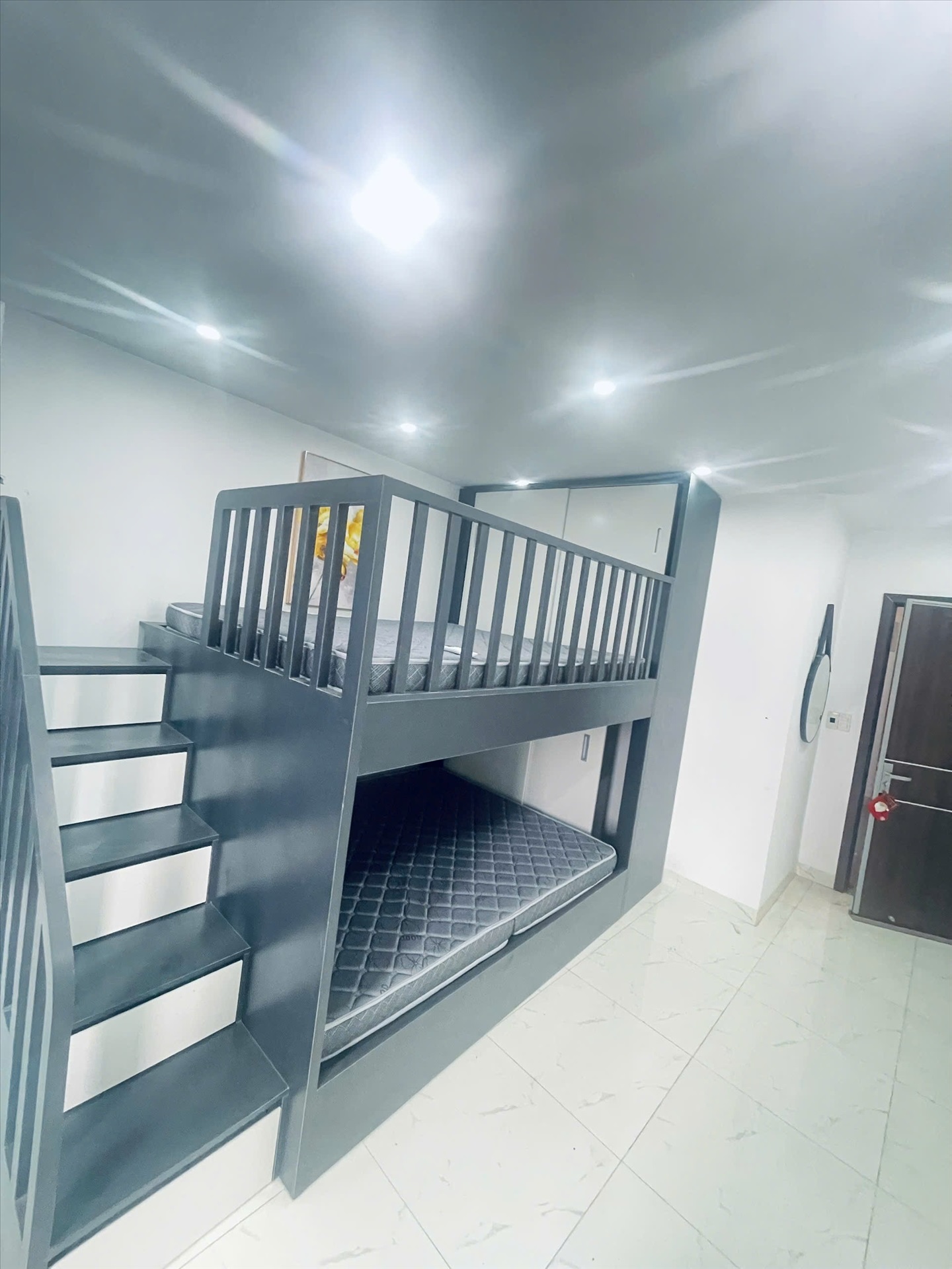 Phòng trọ Duplex 30m2 tại CTC Home Đường Láng - Đống Đa - Phòng ngủ