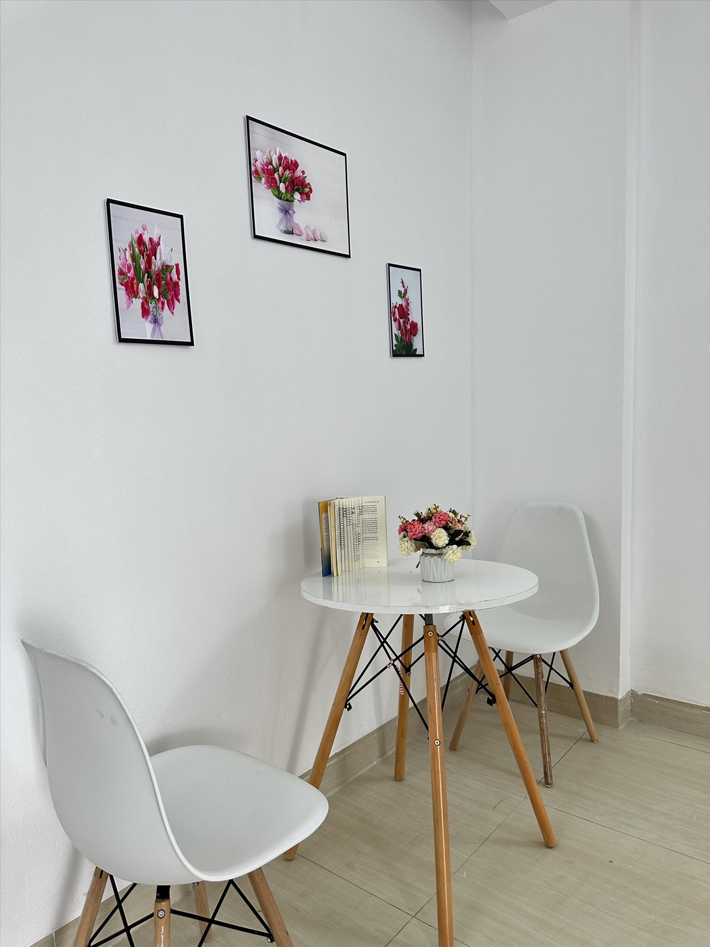 Phòng trọ Studio 25m2 tại HappyHomes 2 Phú Thượng - Tây Hồ - Phòng khách