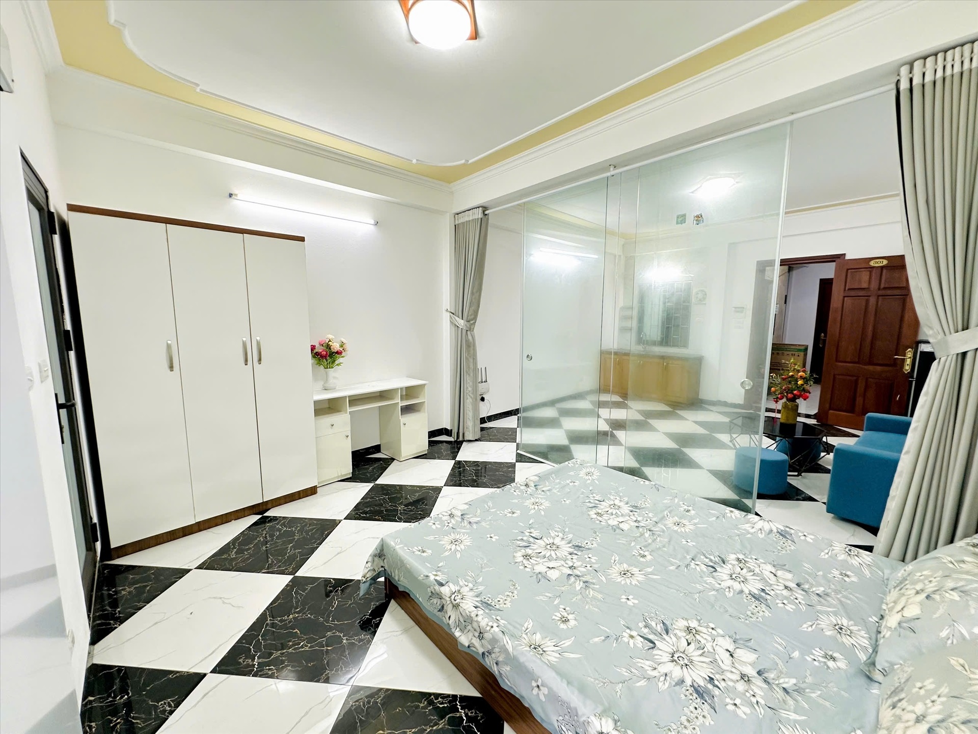 Phòng trọ 1 Phòng ngủ 40m2 tại TT House Nhân Hòa - Thanh Xuân - Phòng ngủ