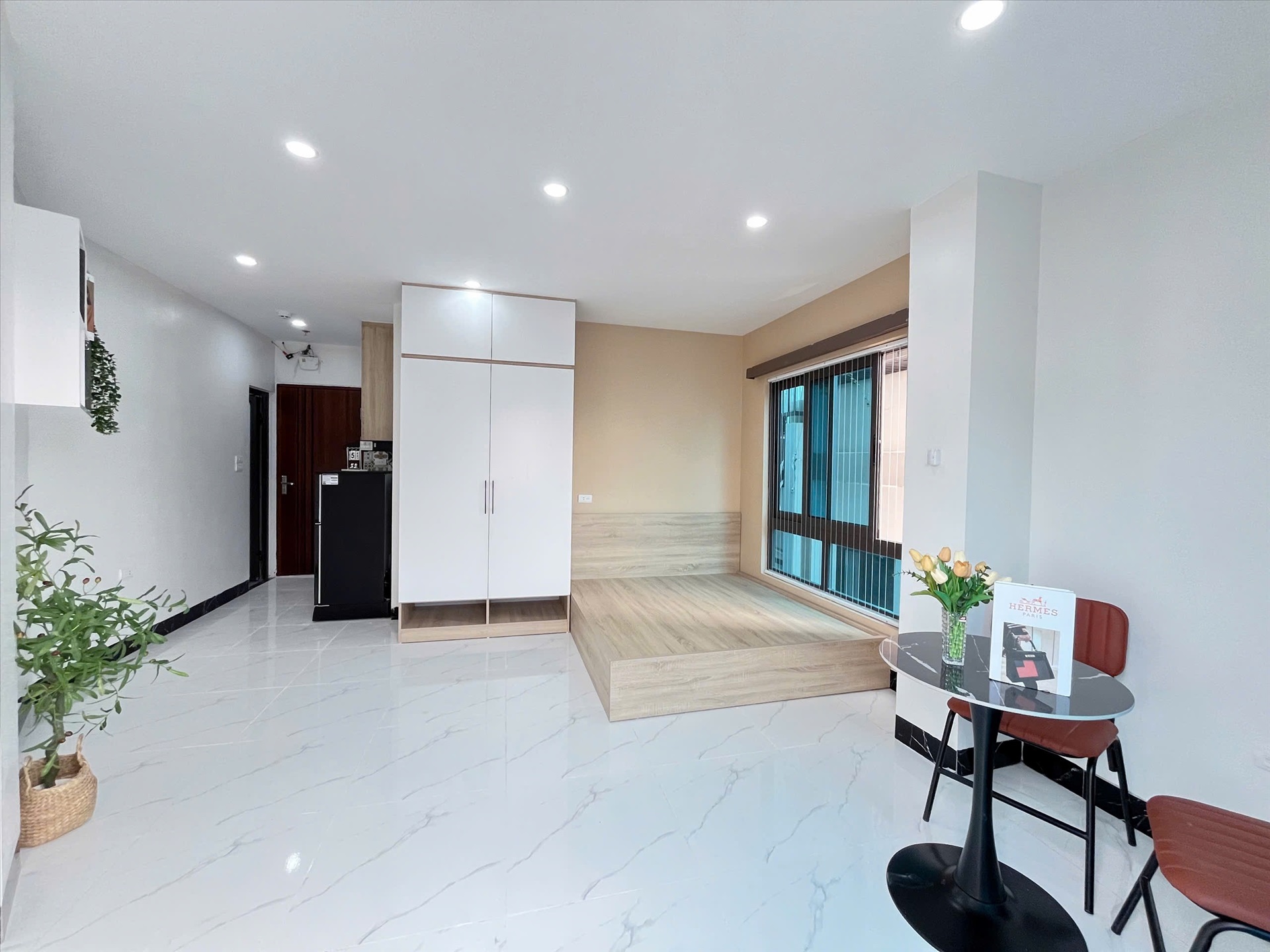 Phòng trọ Studio 35m2 tại Suha Home Minh Khai - Hai Bà Trưng - Phòng ngủ