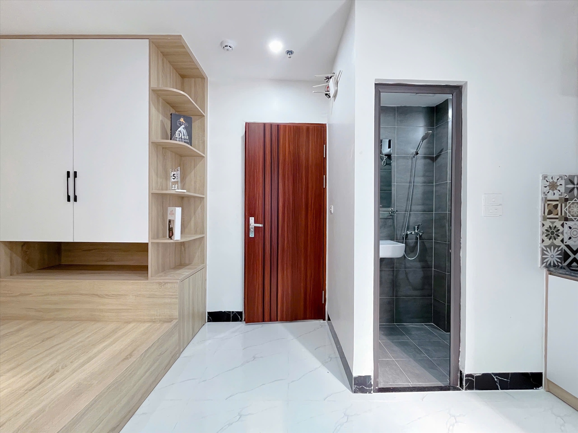Phòng trọ Studio 20m2 tại Suha Home Minh Khai - Hai Bà Trưng - Phòng khách