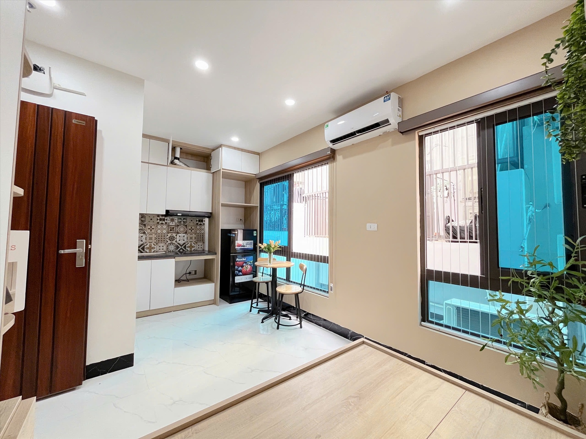 Phòng trọ Studio 20m2 tại Suha Home Minh Khai - Hai Bà Trưng - Phòng bếp