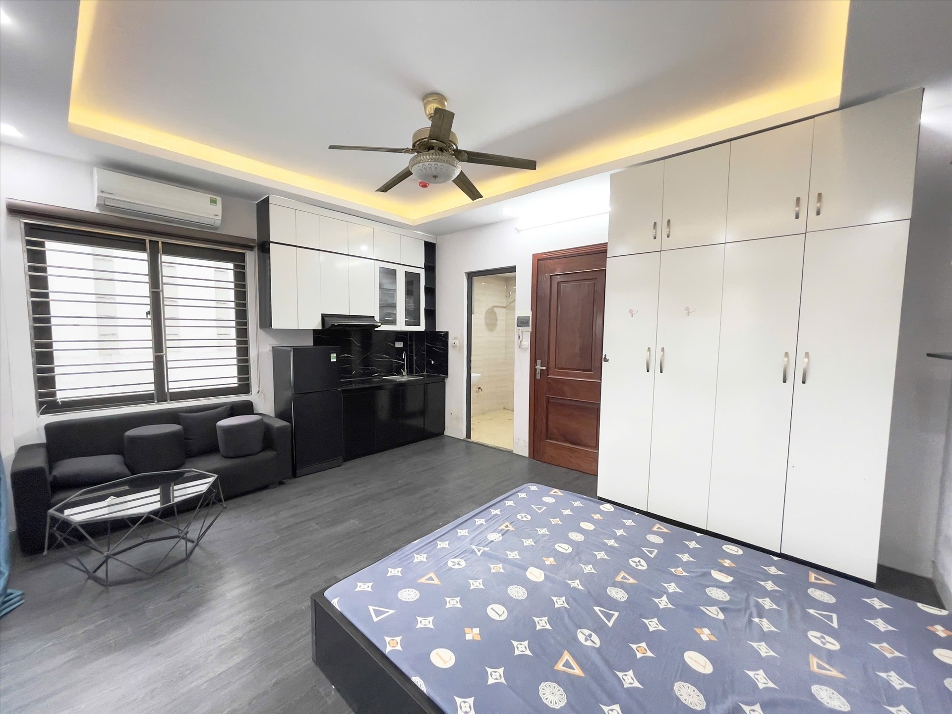 Phòng trọ Studio 35m2 tại Suha Home Lê Đức Thọ - Nam Từ Liêm - Phòng bếp